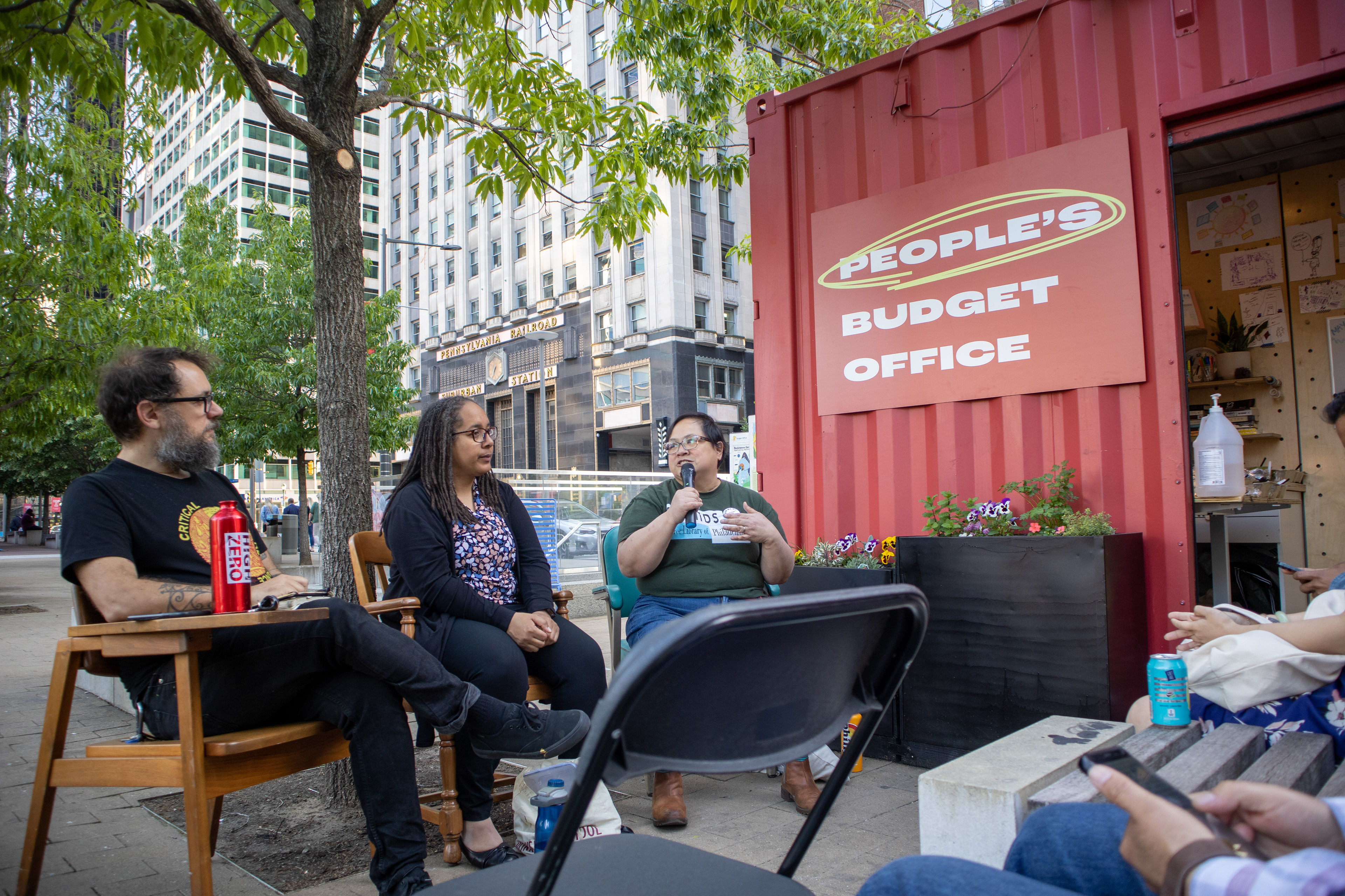 The People and the Library (Photo by Simone Partridge)
