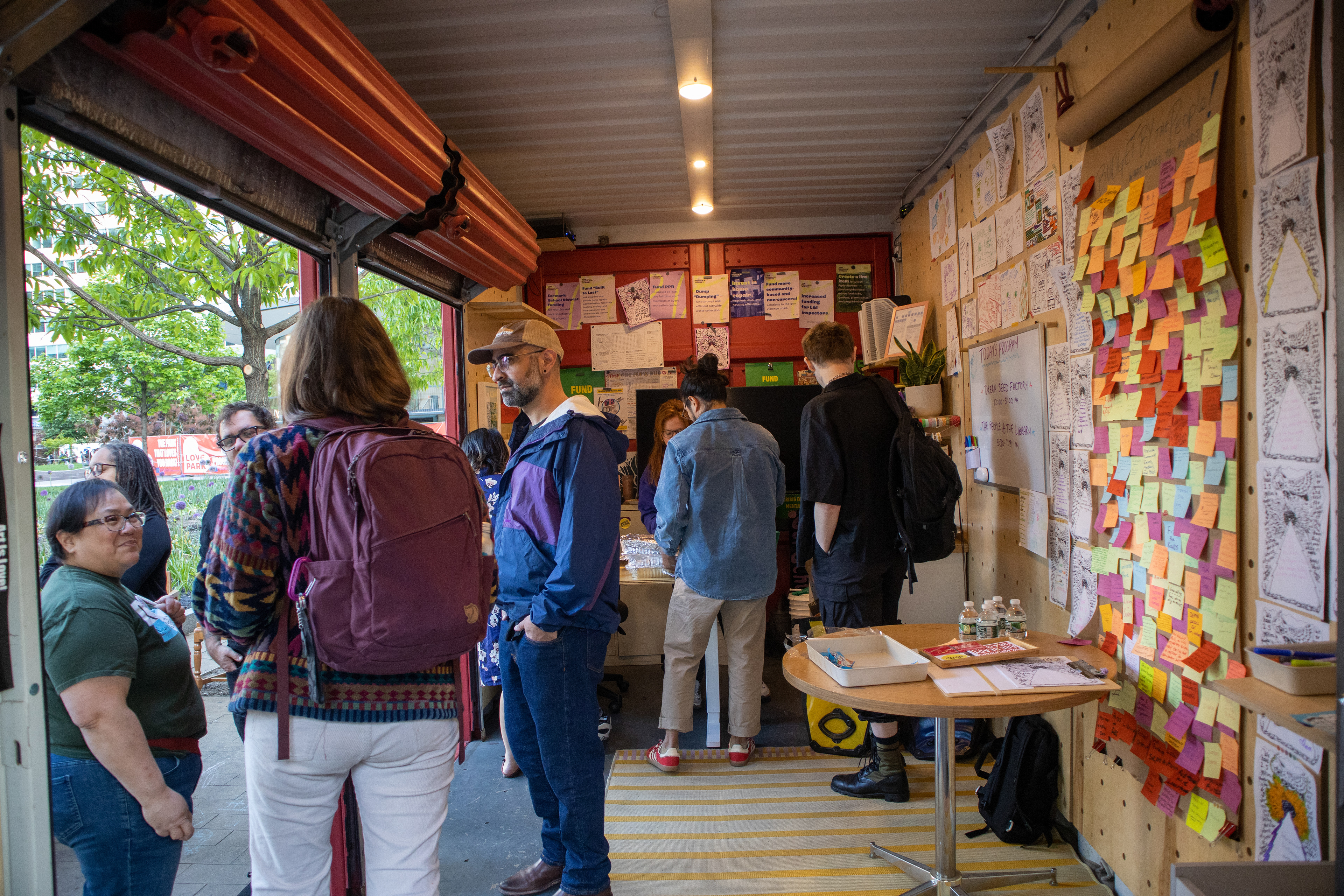 The People and the Library (Photo by Simone Partridge)