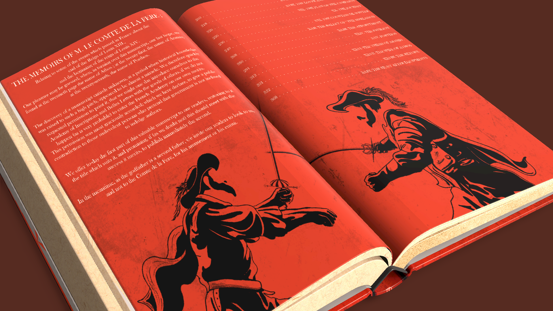 The Three Musketeers - Redesign