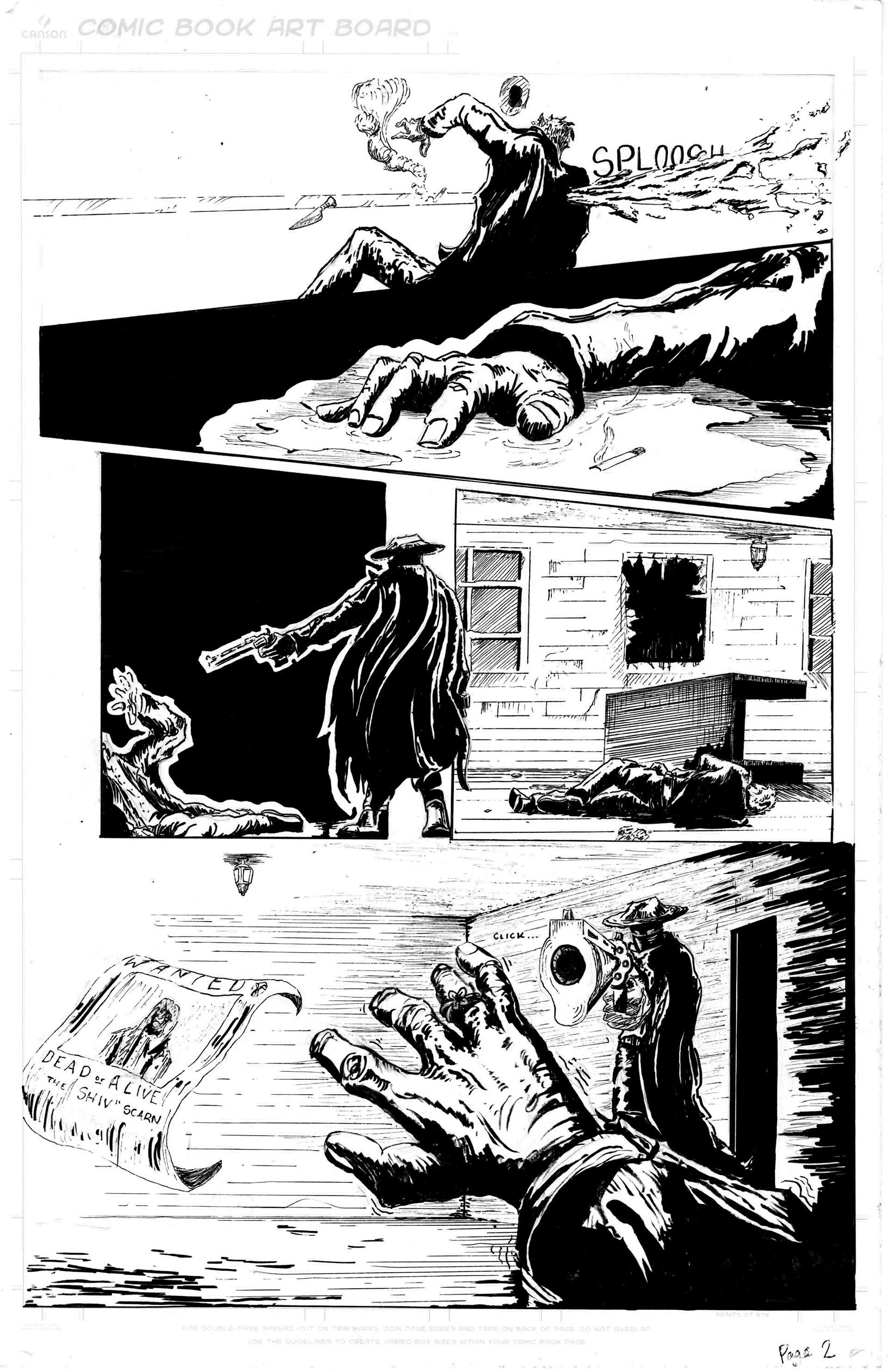 "A Thief's Shadow" Comic P2