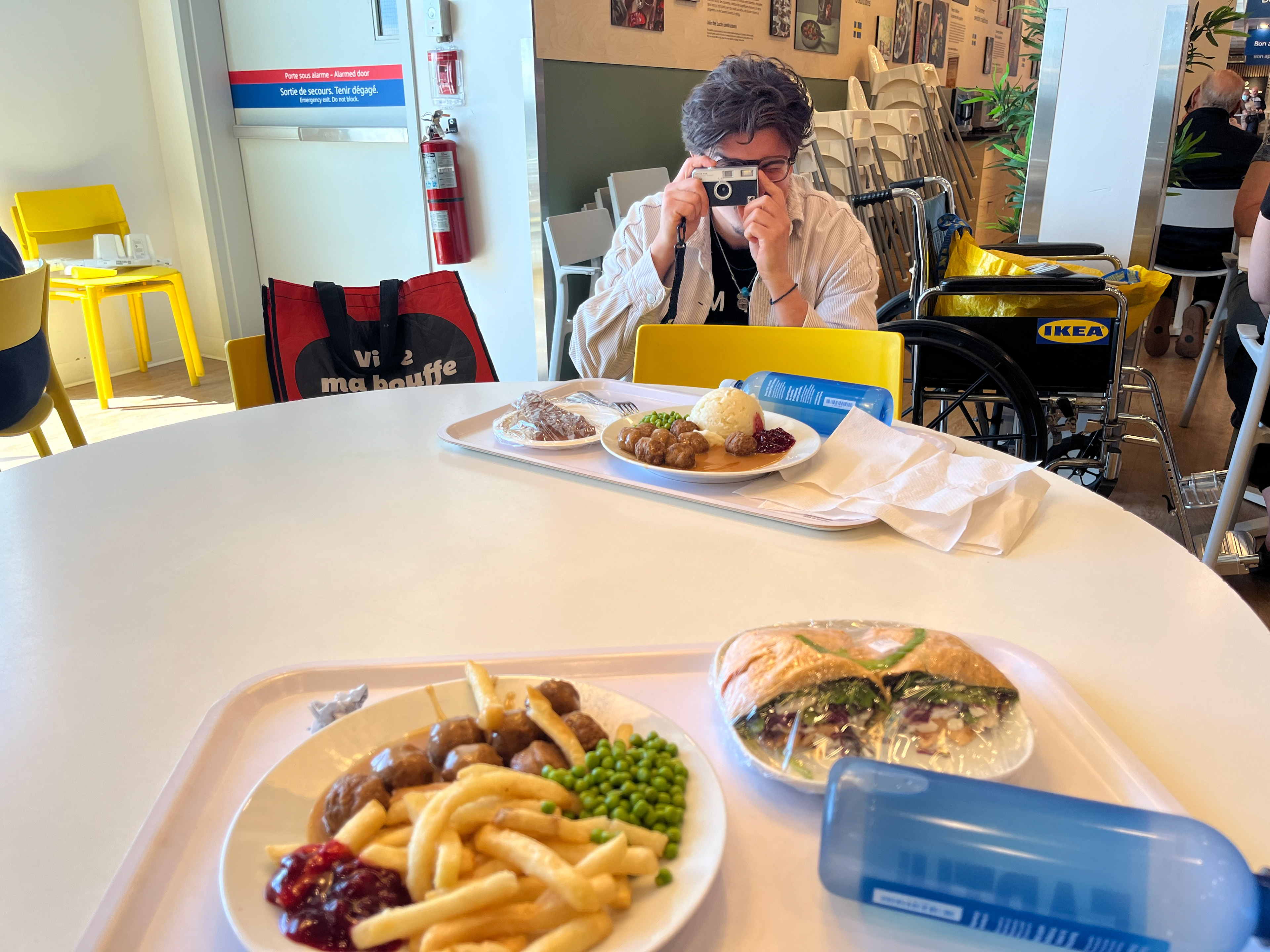 We stopped by IKEA after for some delicious lunch