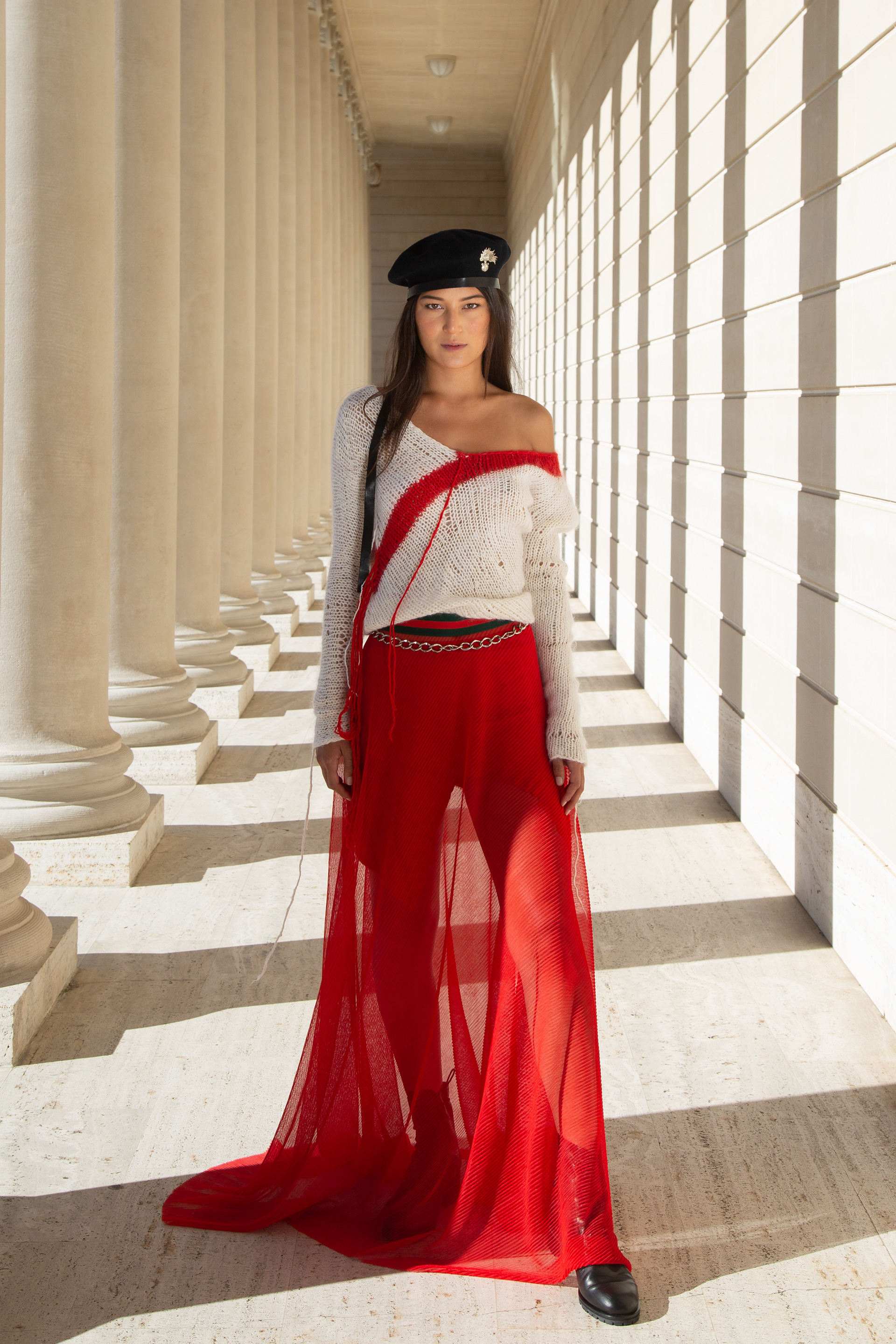 Expats Design. Founded by Stephan Rabimov. Designed by Vasily Vein Model Suong Nguyen. Styling by Farnaz Dadashi. Photos by Michael Paul Snyder
