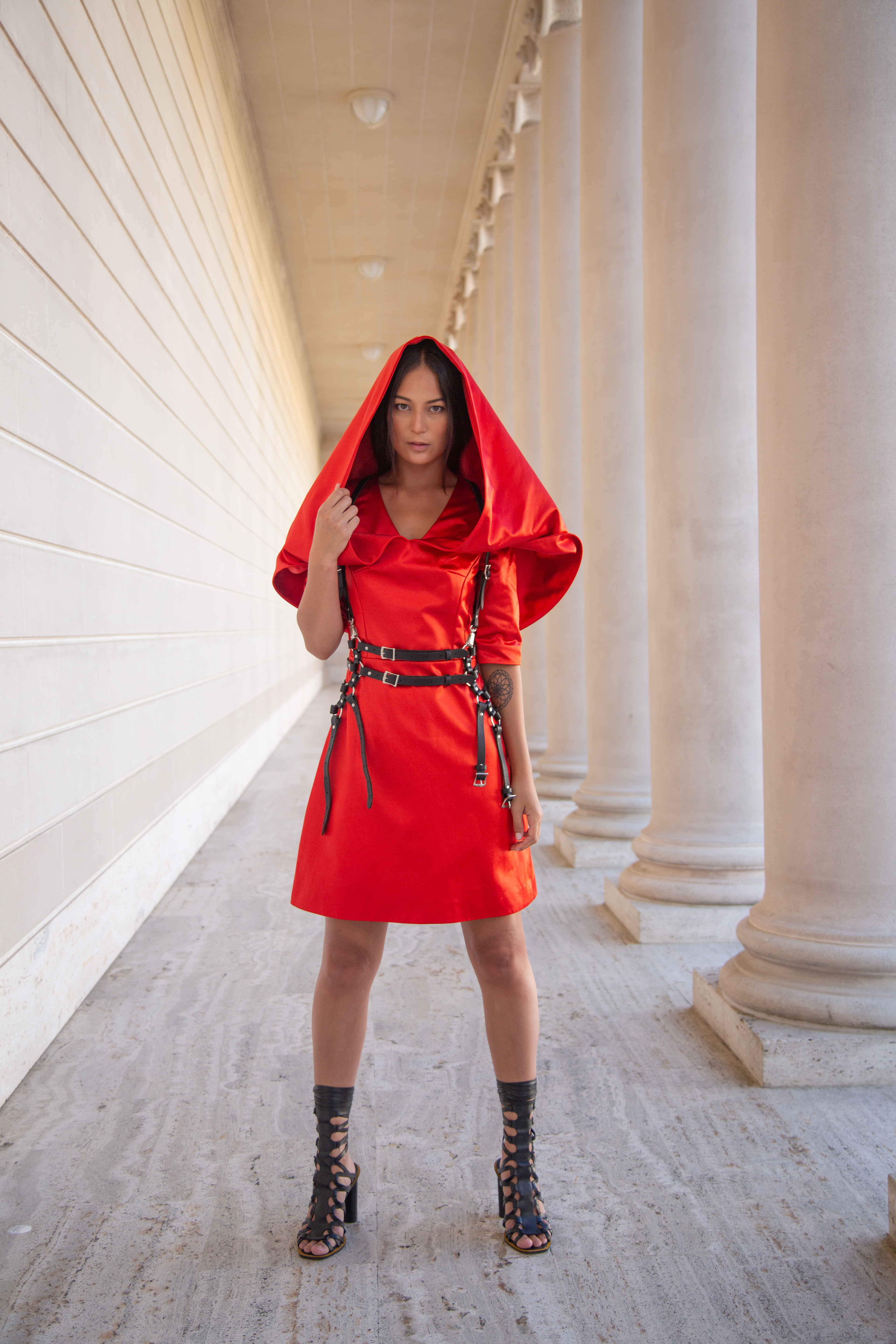 Expats Design. Founded by Stephan Rabimov. Designed by Vasily Vein Model Suong Nguyen. Styling by Farnaz Dadashi. Photos by Michael Paul Snyder