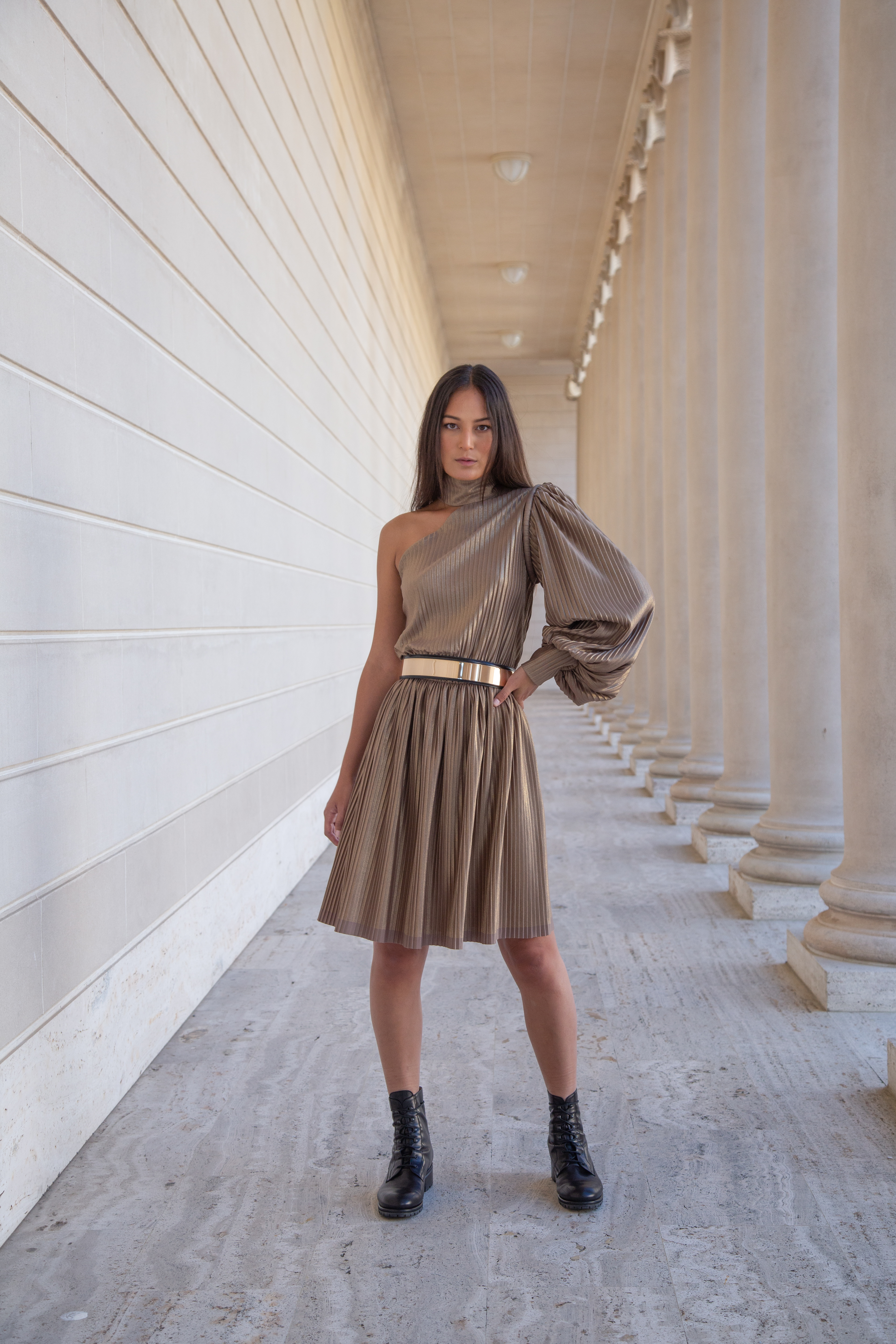 Expats Design. Founded by Stephan Rabimov. Designed by Vasily Vein Model Suong Nguyen. Styling by Farnaz Dadashi. Photos by Michael Paul Snyder