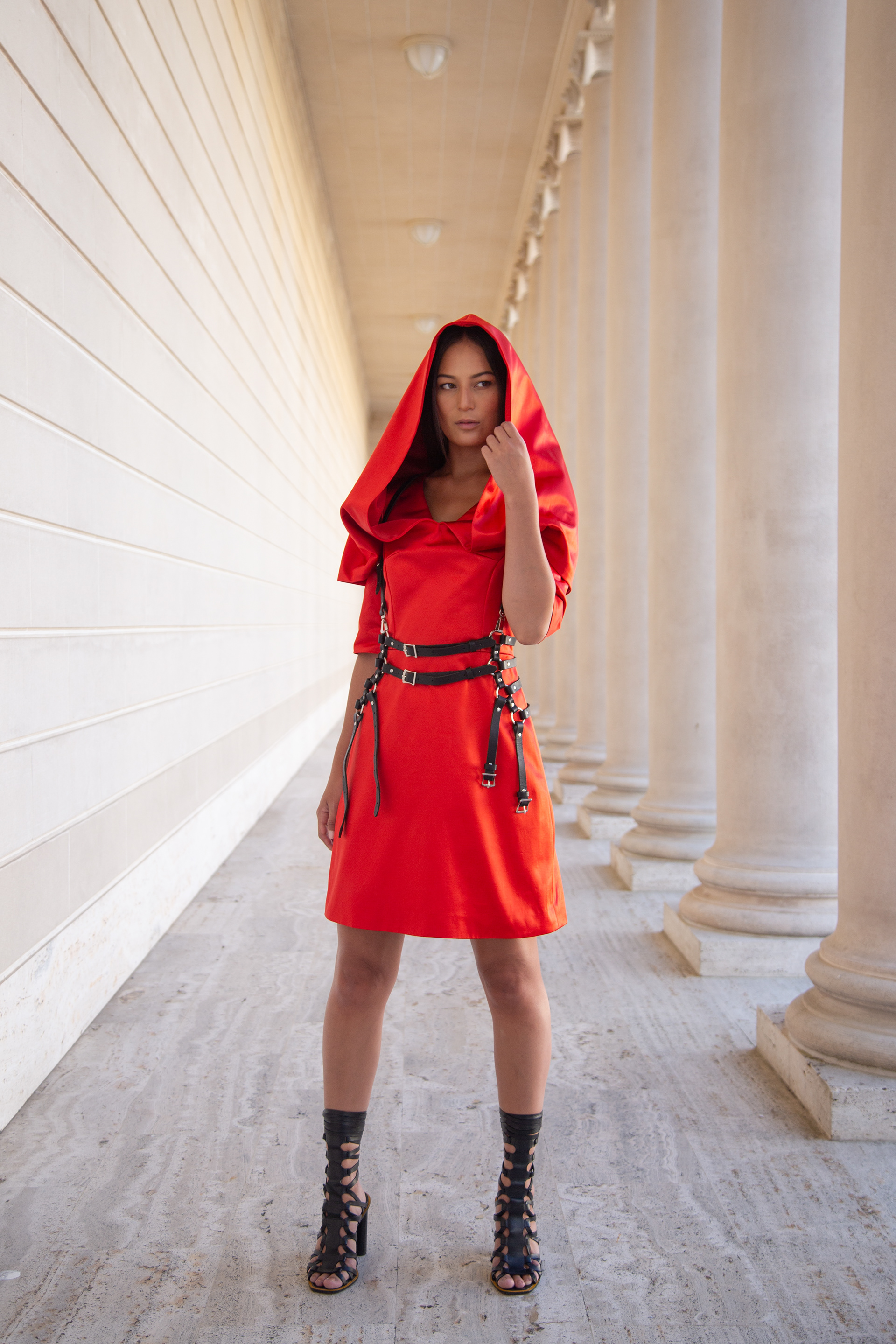 Expats Design. Founded by Stephan Rabimov. Designed by Vasily Vein Model Suong Nguyen. Styling by Farnaz Dadashi. Photos by Michael Paul Snyder