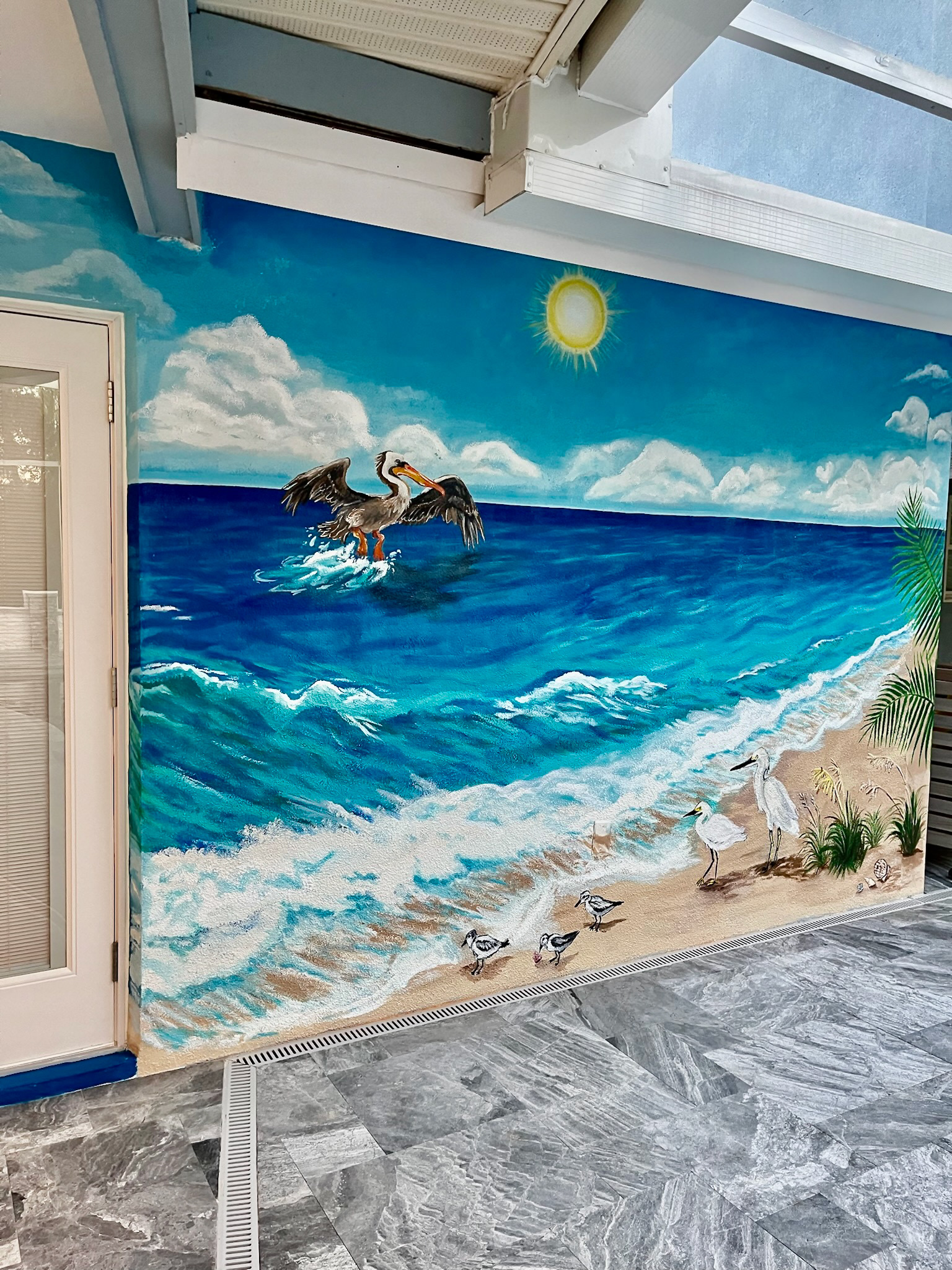 Hand-Painted Florida Pool Patio (GGP)