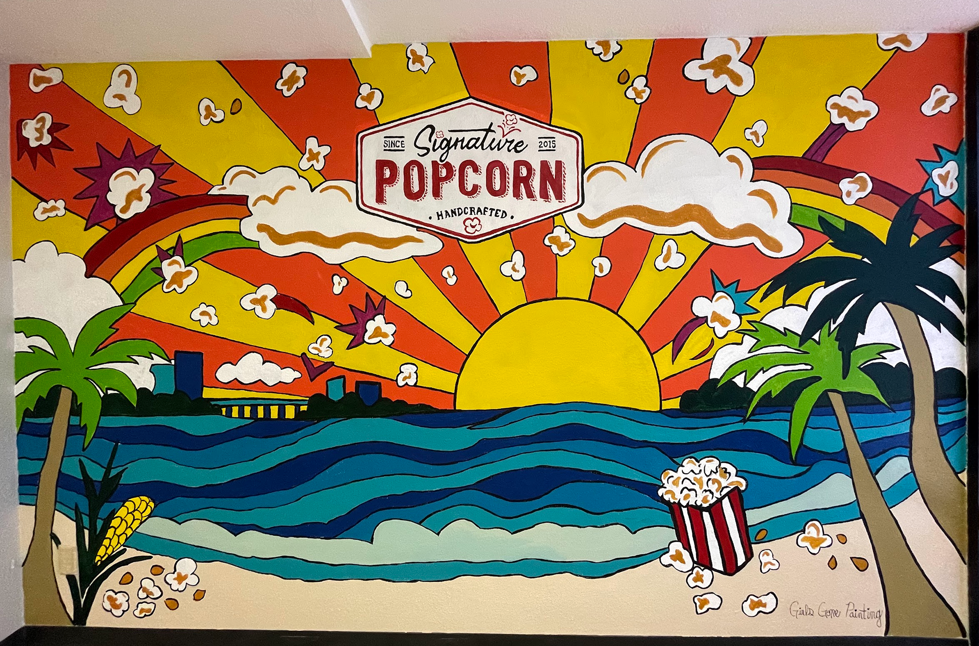 Signature Popcorn Mural Complete