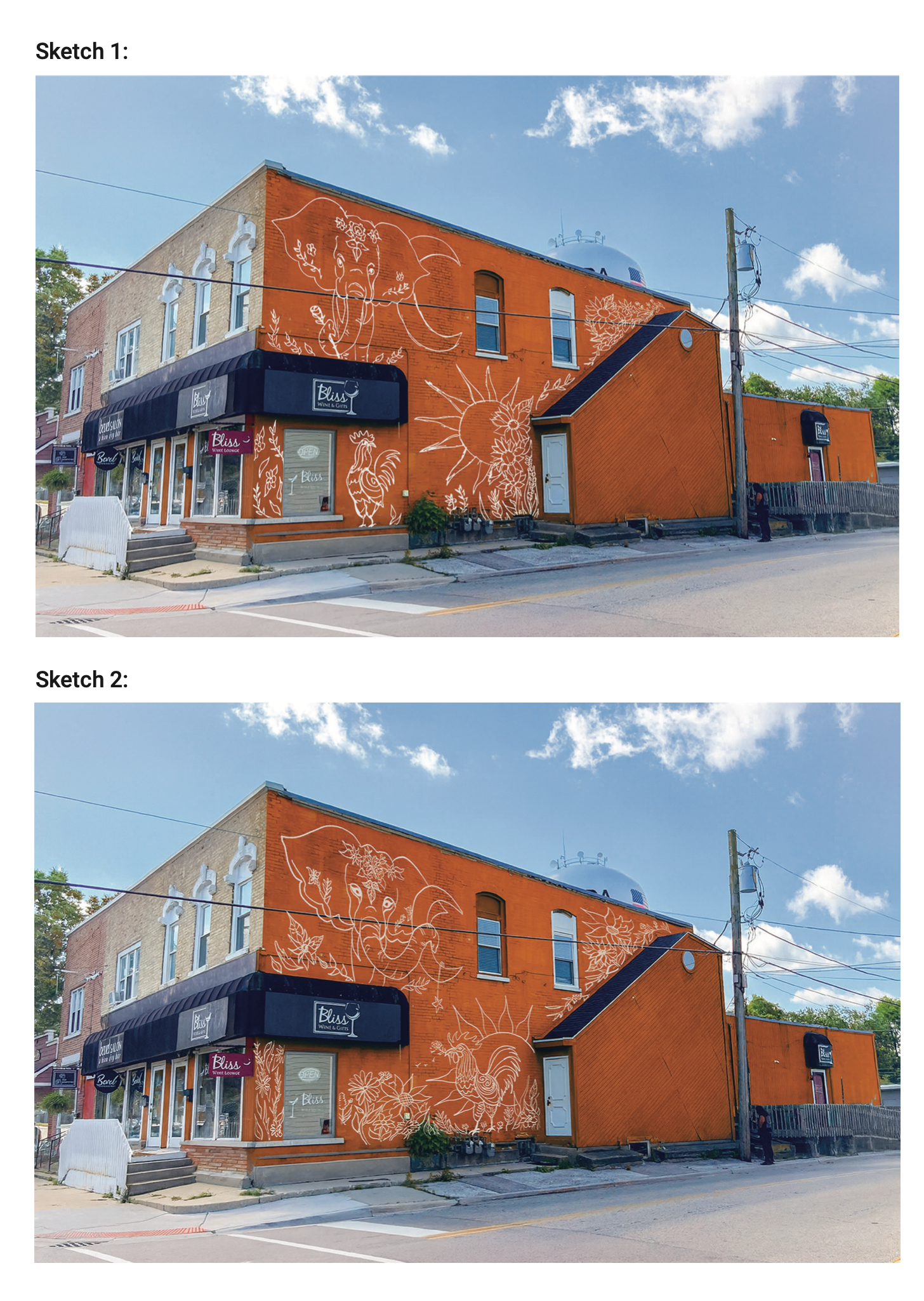 Rough Sketch Mockups