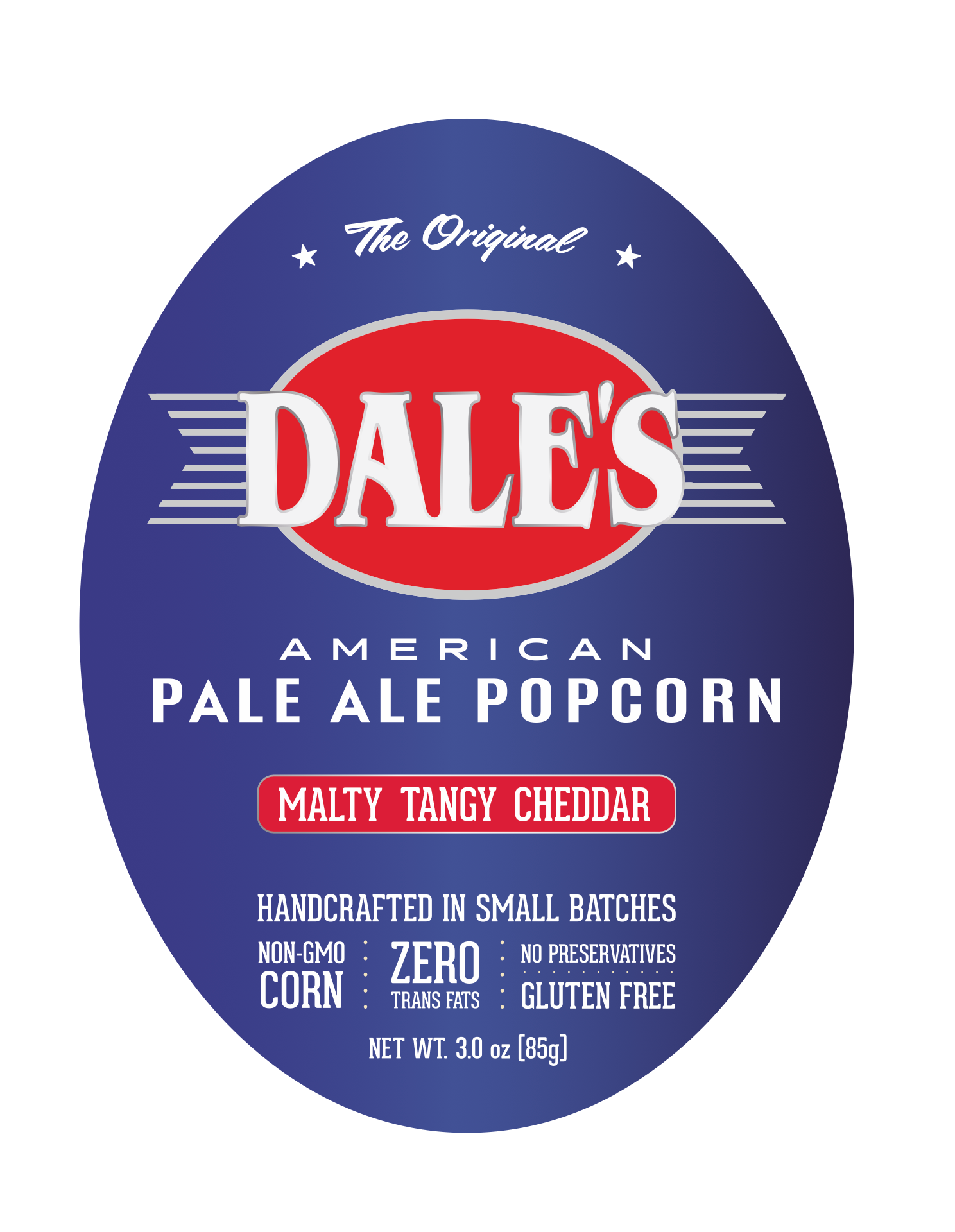 Custom Label Design for Dale's Collab