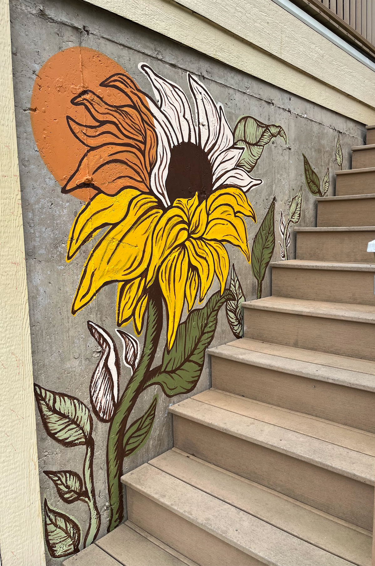 Complete Mural, hand painted no projector