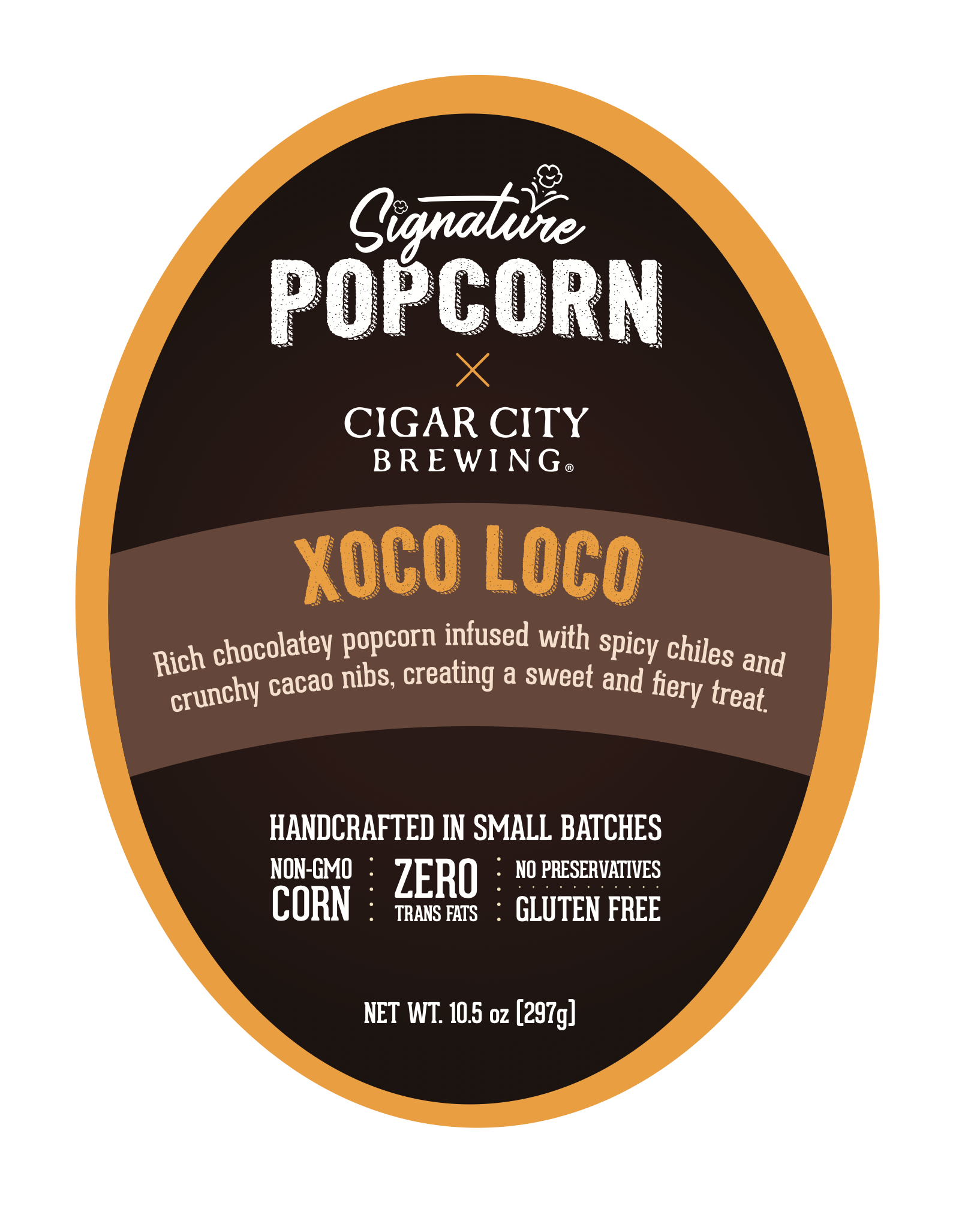 Custom Label Design for Cigar City Collab