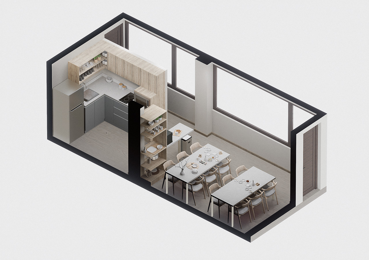 Remodelación Comedor OF / A. Álvarez 2025