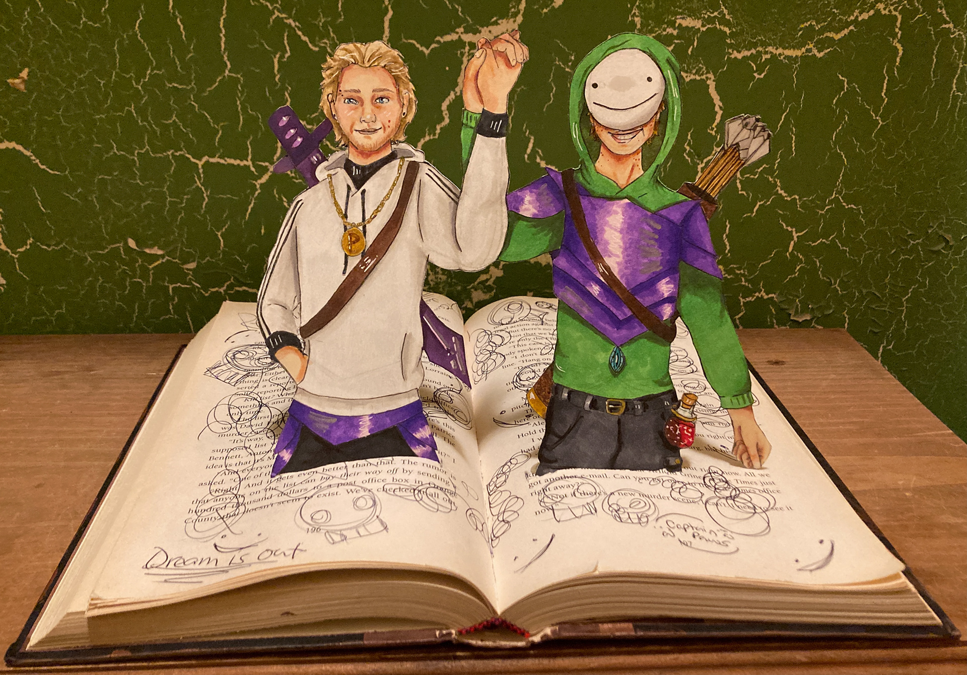 The Revival Book Sculpture