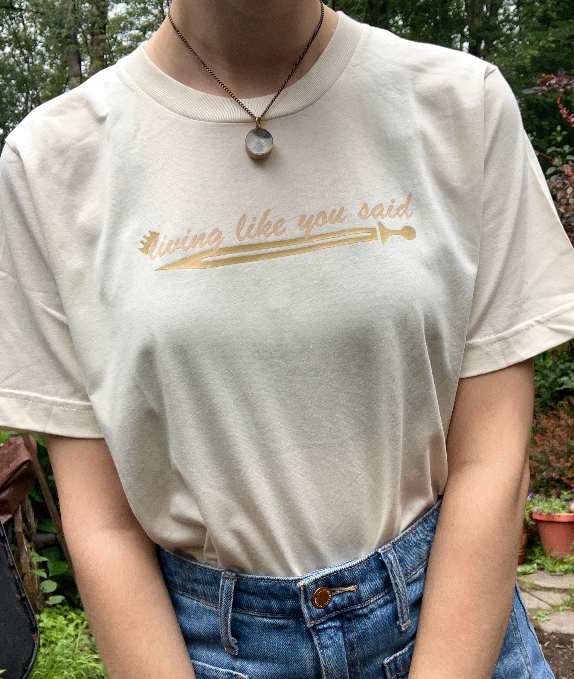 Until I End Up Dead Techno/Dream Lyric Shirt