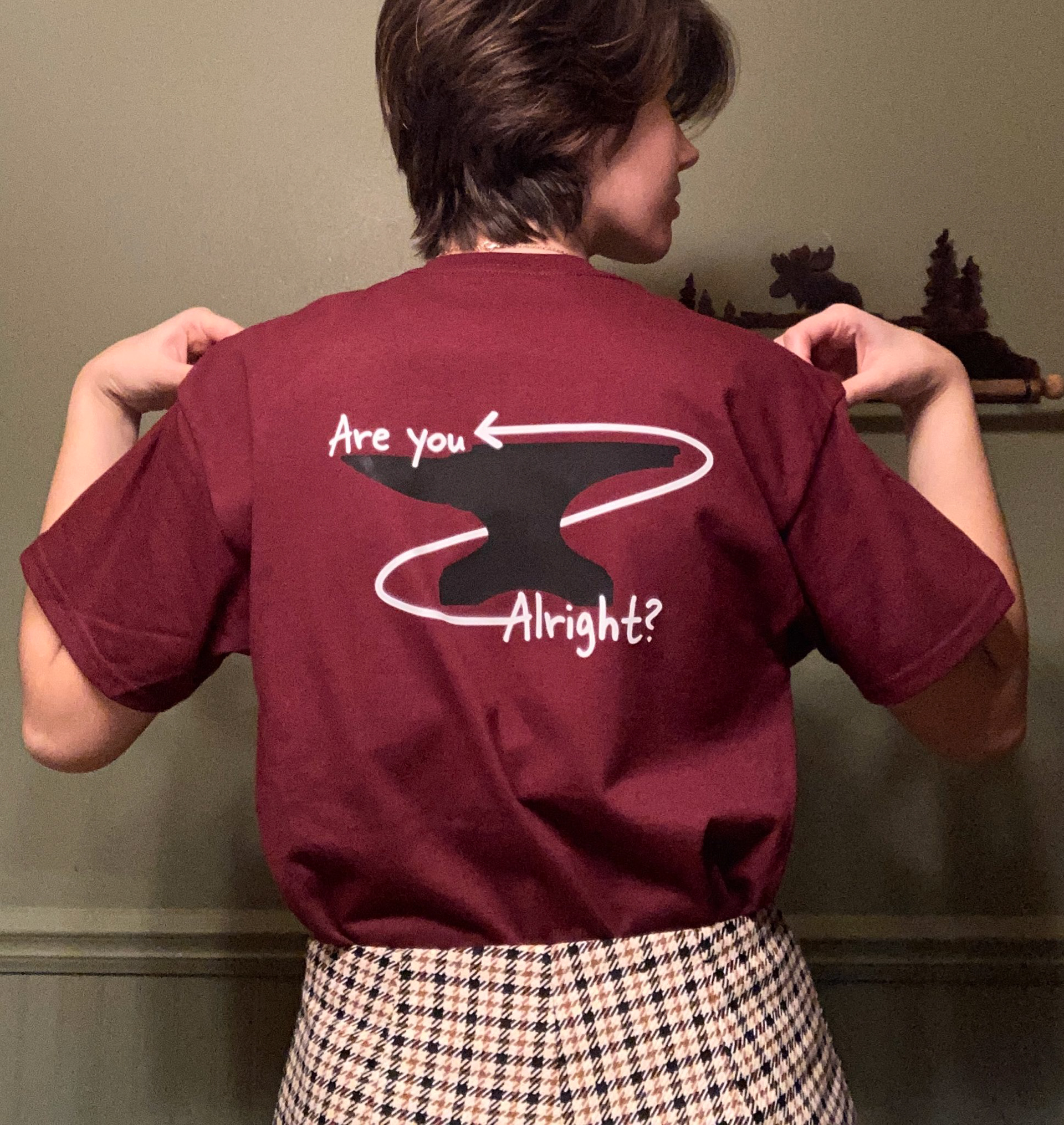 Lovejoy 'Are You Alright' Shirt Back
