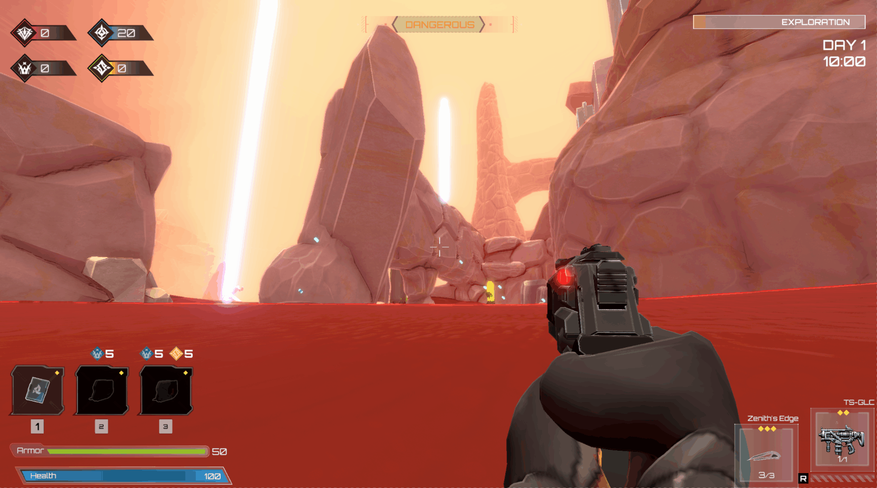 Sanctuary Shield + Grenade Explosion