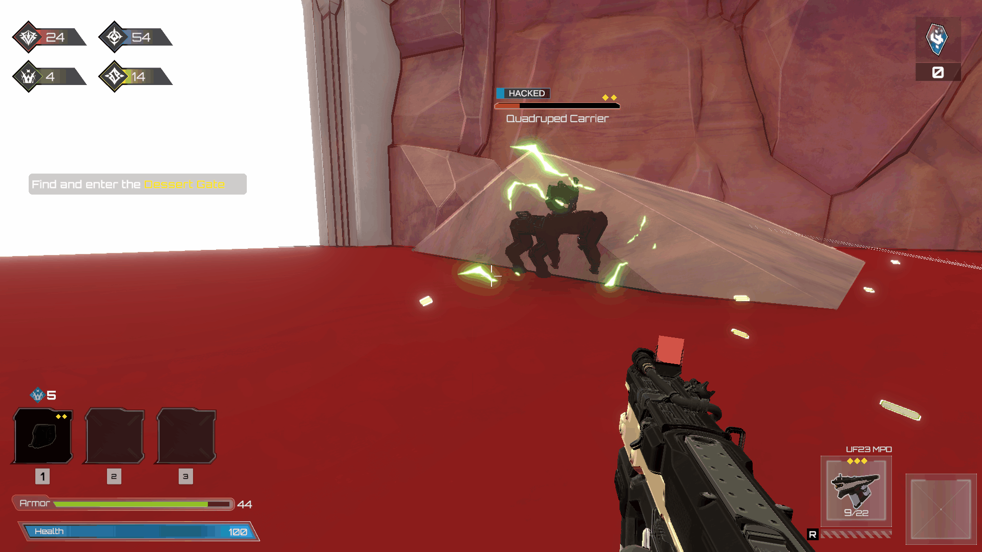 Gun upgrade applying status effect on enemy
