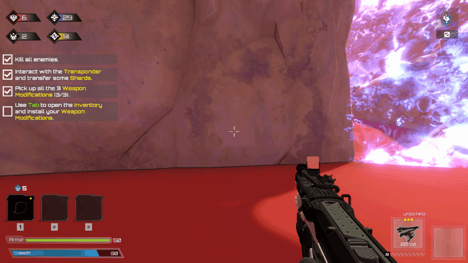 Changing VFX from Upgrade SMG