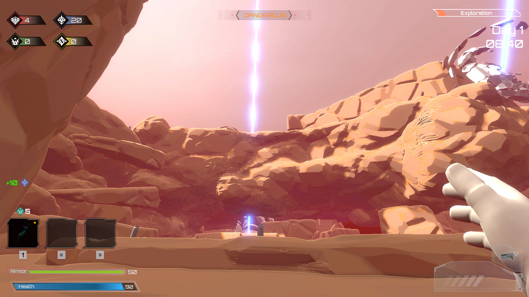 Sample Screenshot of a Finalized Level