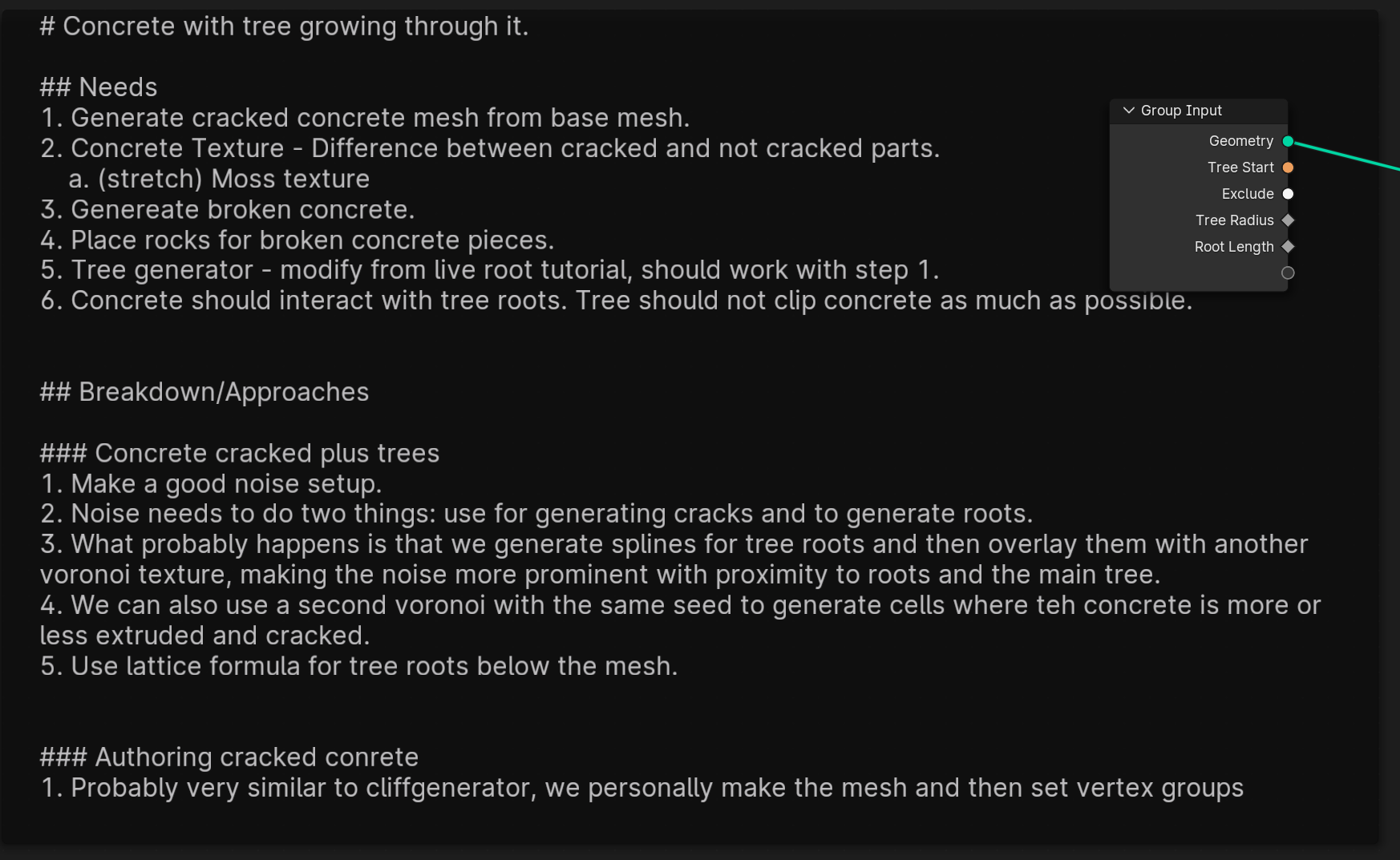 Comments on how it works
