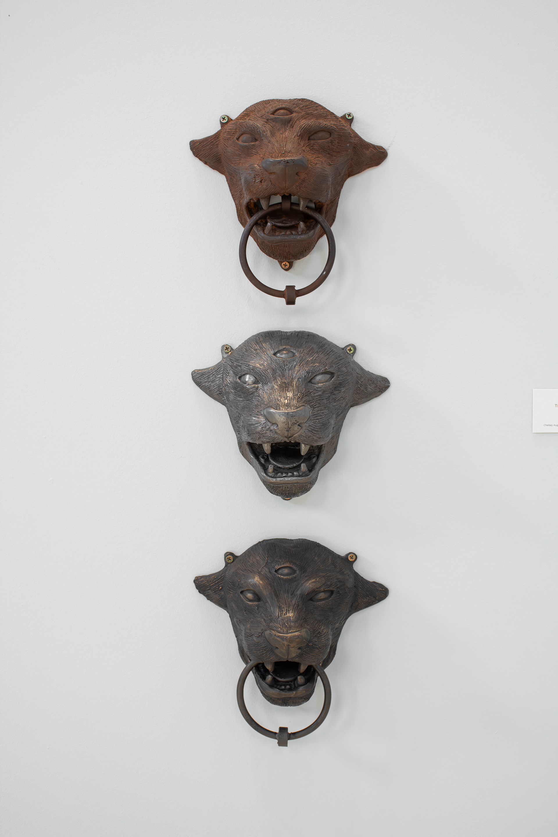 Trinomial Visions, Iron & Bronze Castings, 2021