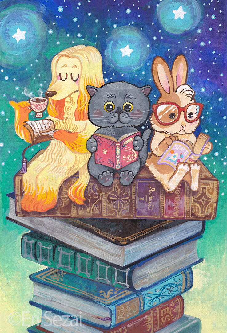 星夜の読書会