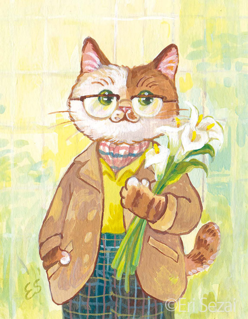 お上品な猫さん