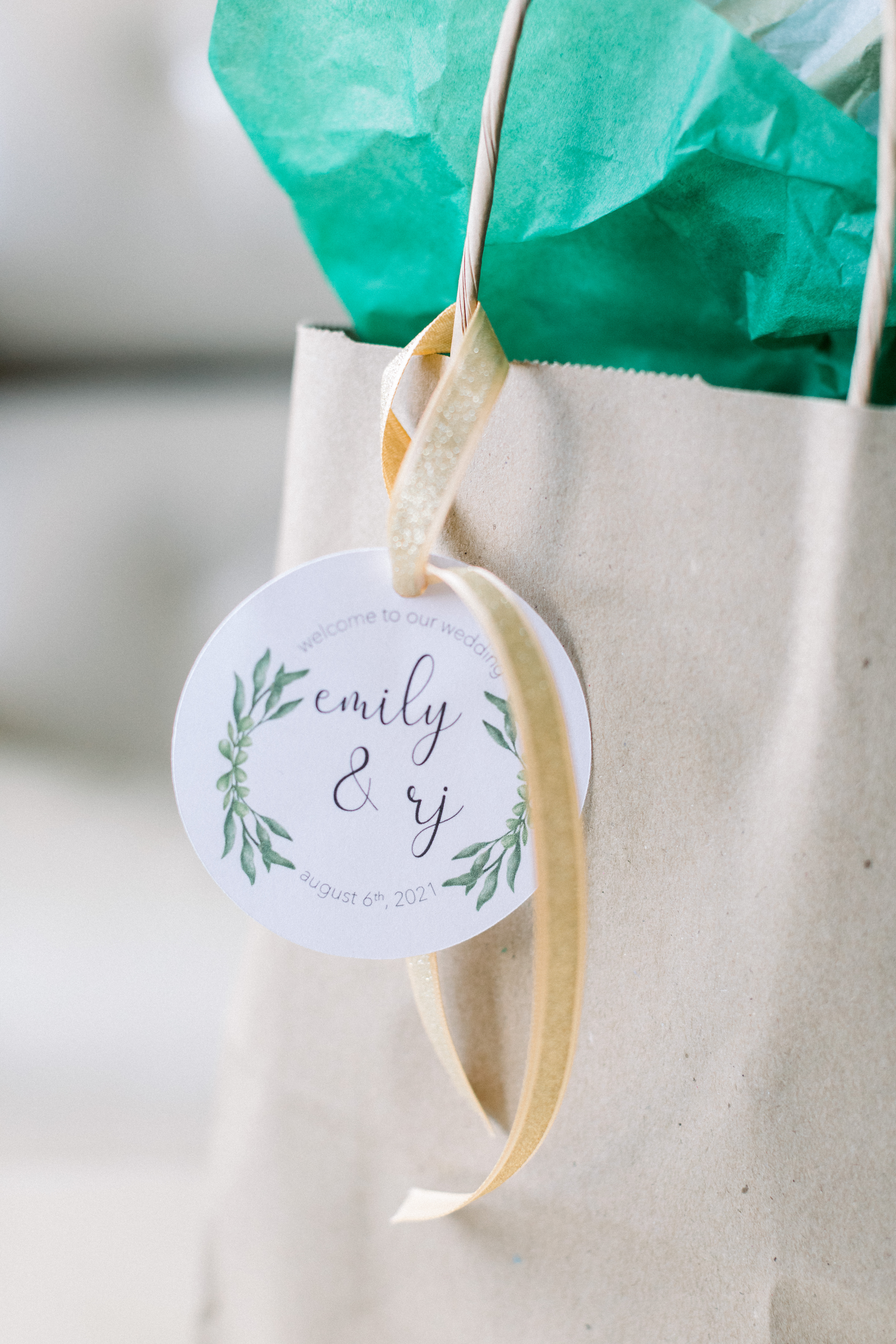 Designed and created welcome bags for hotel guests.