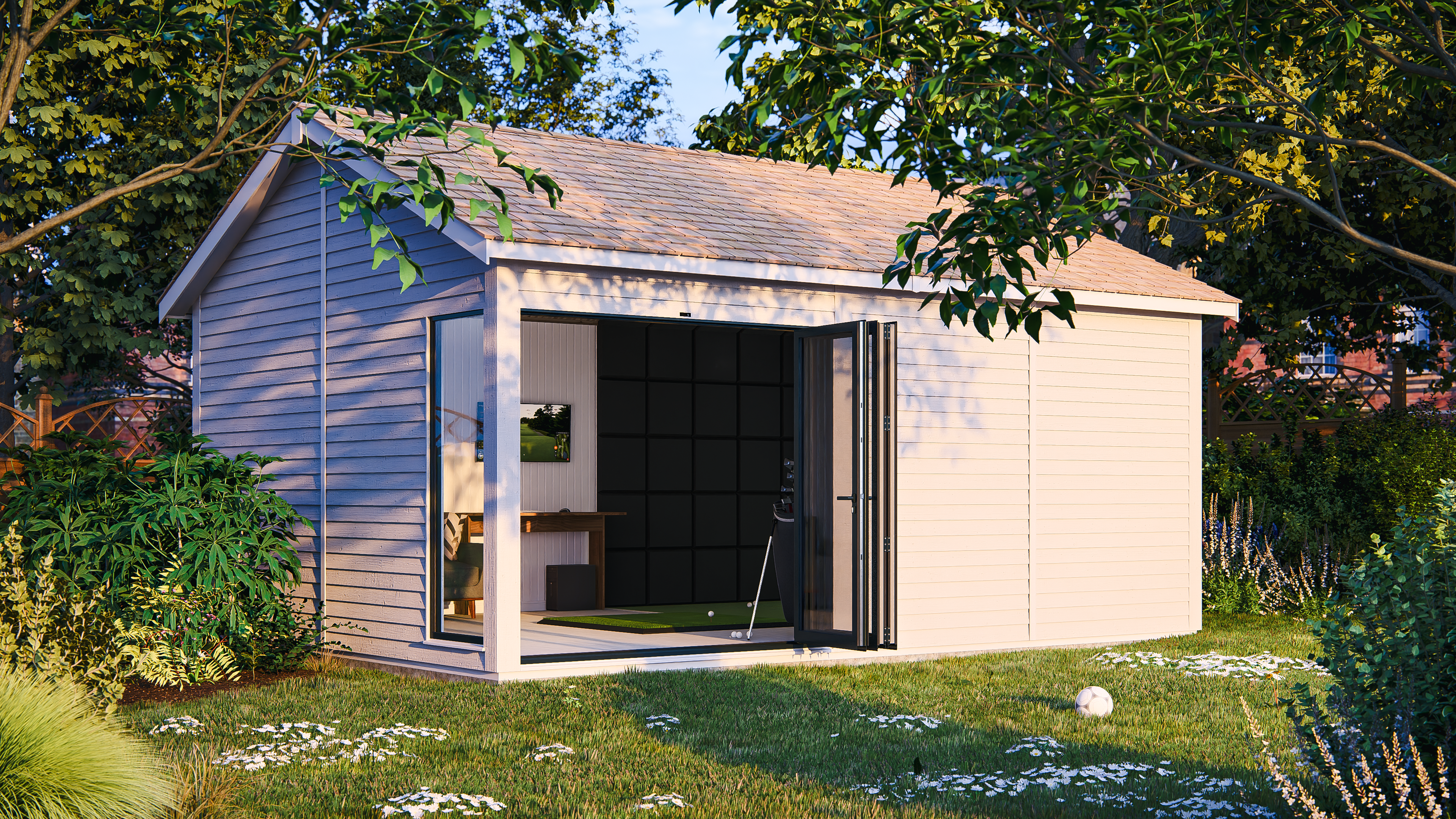 Golf Simulator Concept ©Crane Garden Buildings