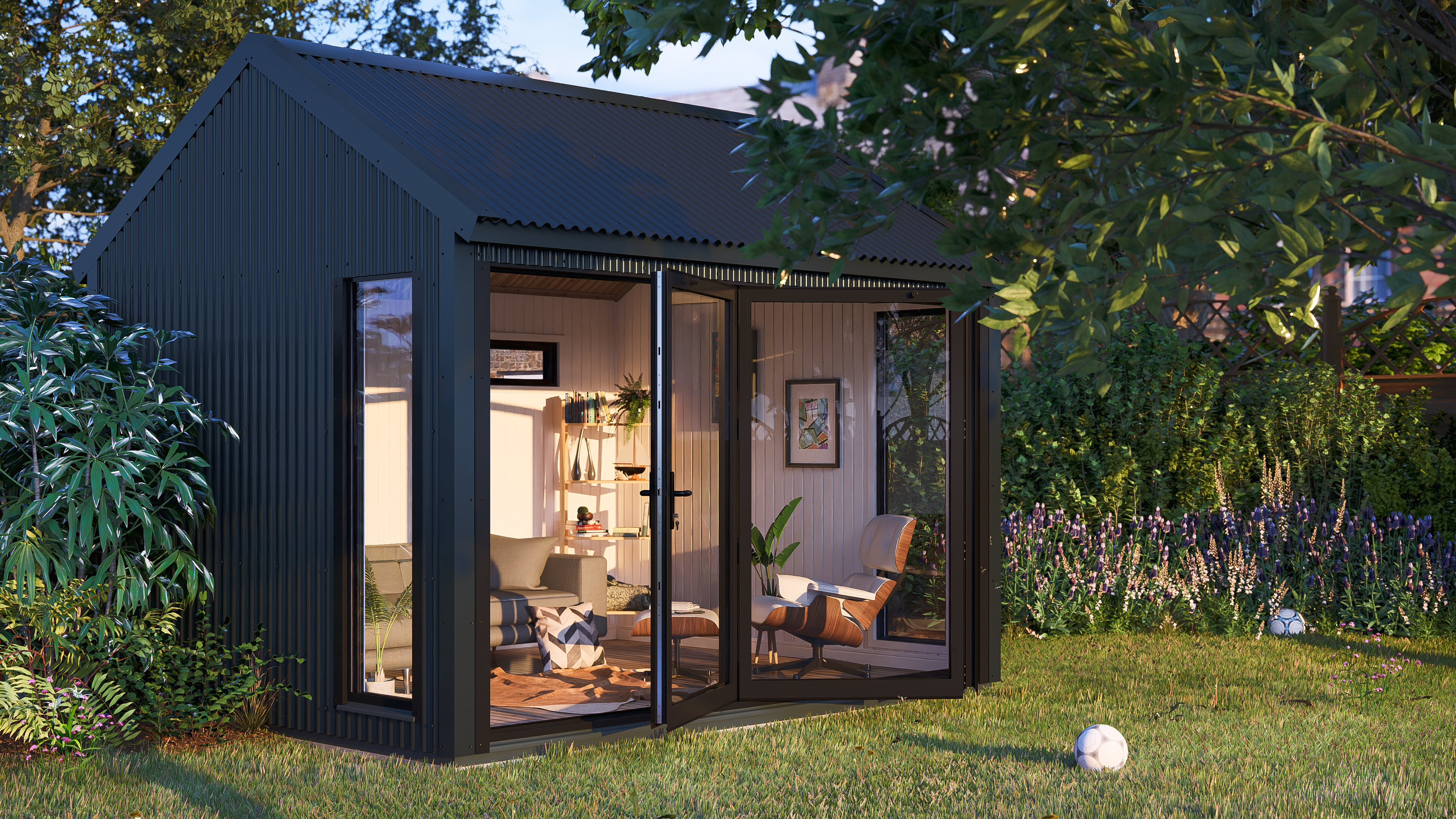 Modern Studio Concept ©Crane Garden Buildings