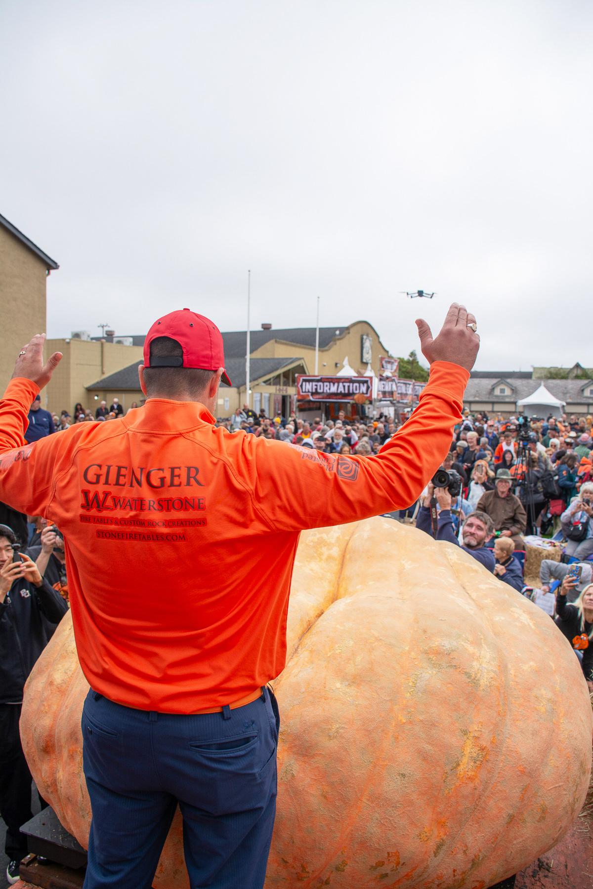 Travis Gienger's win at HMB Pumpkin Weigh-off 2024