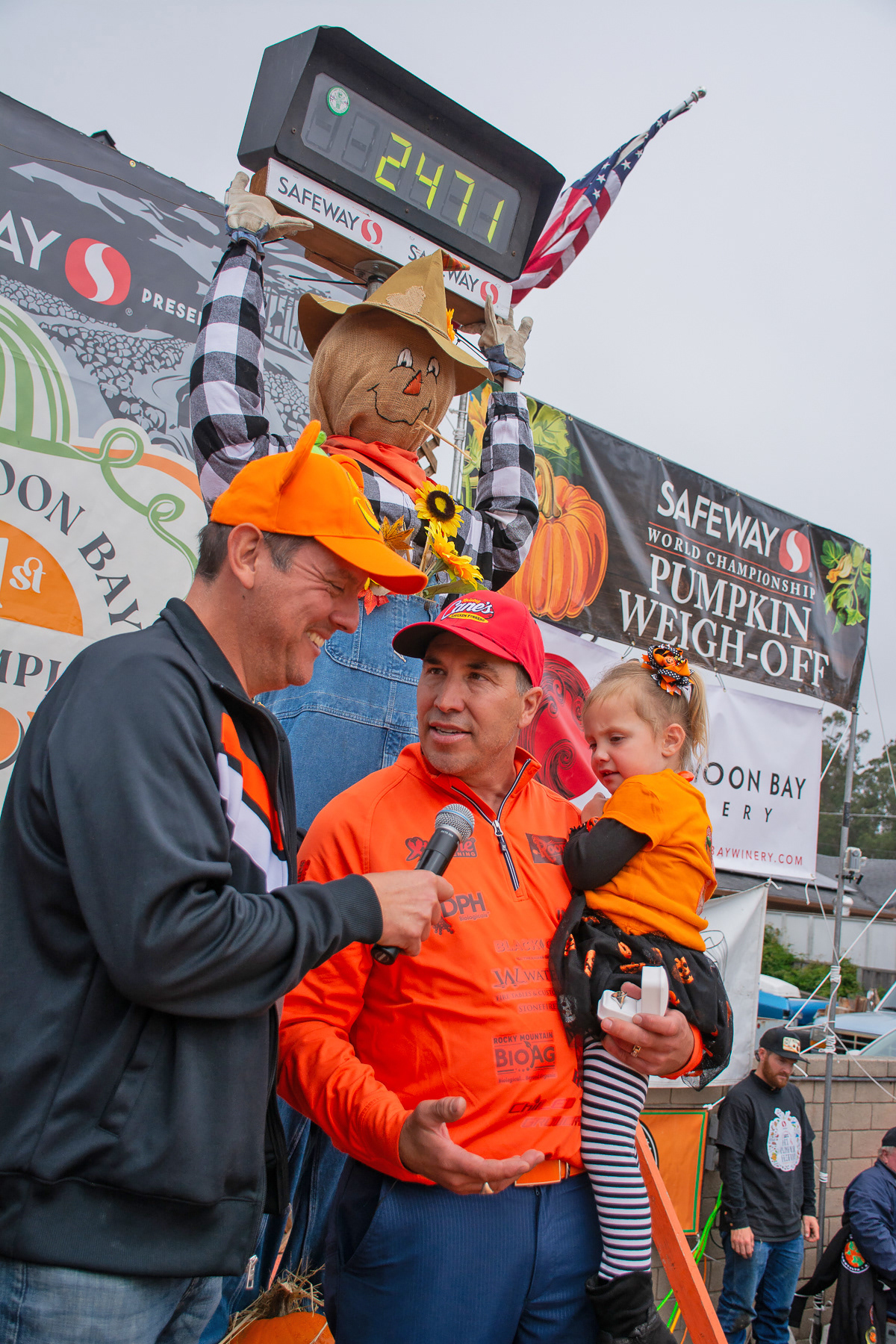 Travis Gienger's win at HMB Pumpkin Weigh-off 2024