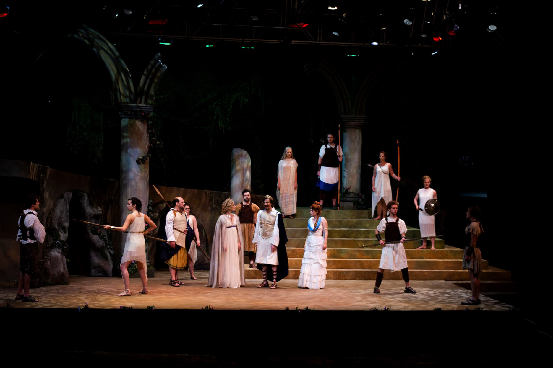 Two Noble Kinsmen, CA Lutheran University, 2018