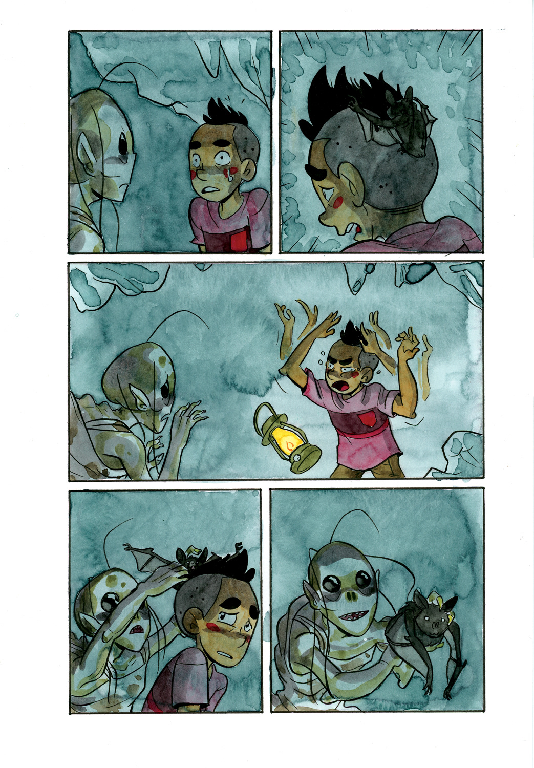Page from UP TO NO GHOUL