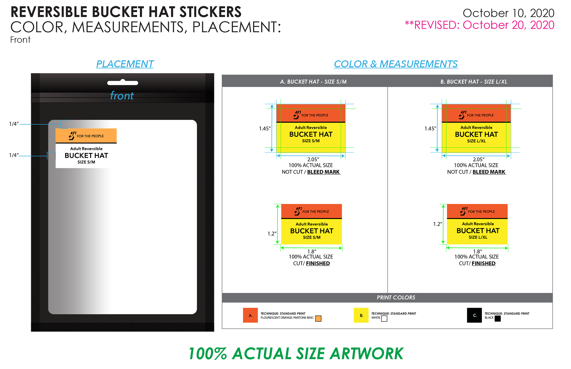 Packaging Design - Tech Pack Layout 2