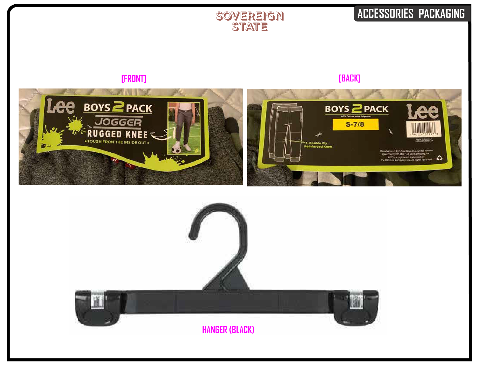 Accessories Trim Package - Tech Pack ref. 5