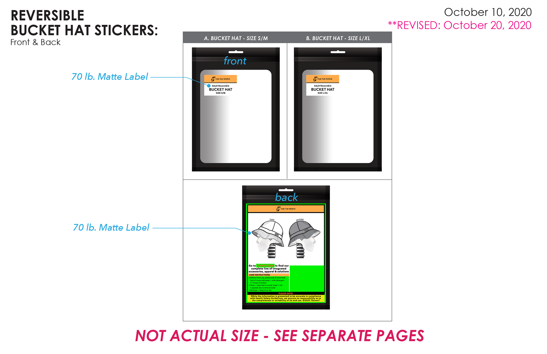 Packaging Design - Window Front • Sealable