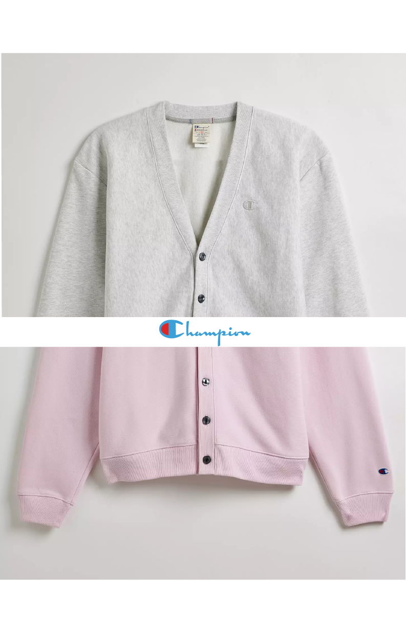 Reverse Weave Fleece Cardigan