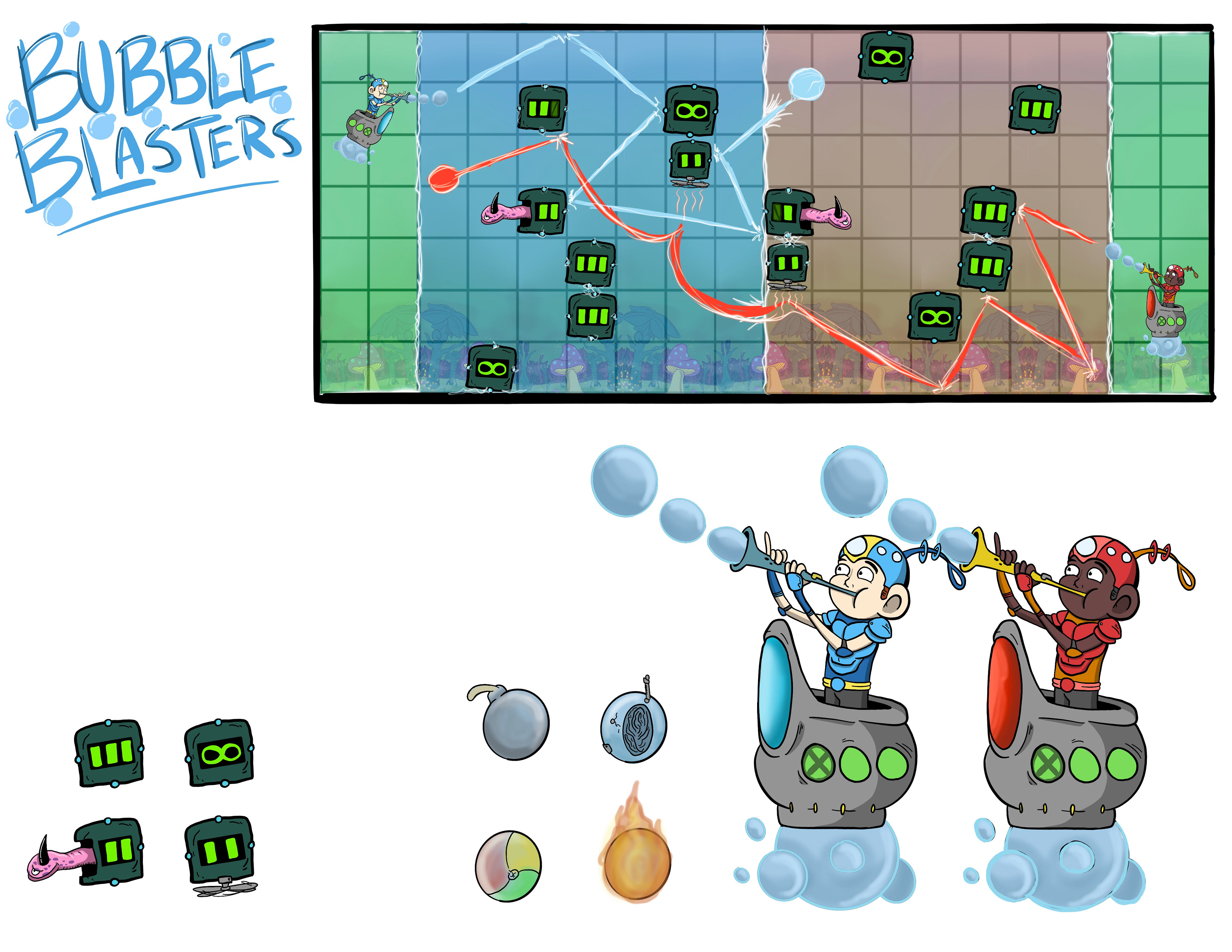 MOBILE GAME CONCEPT ART