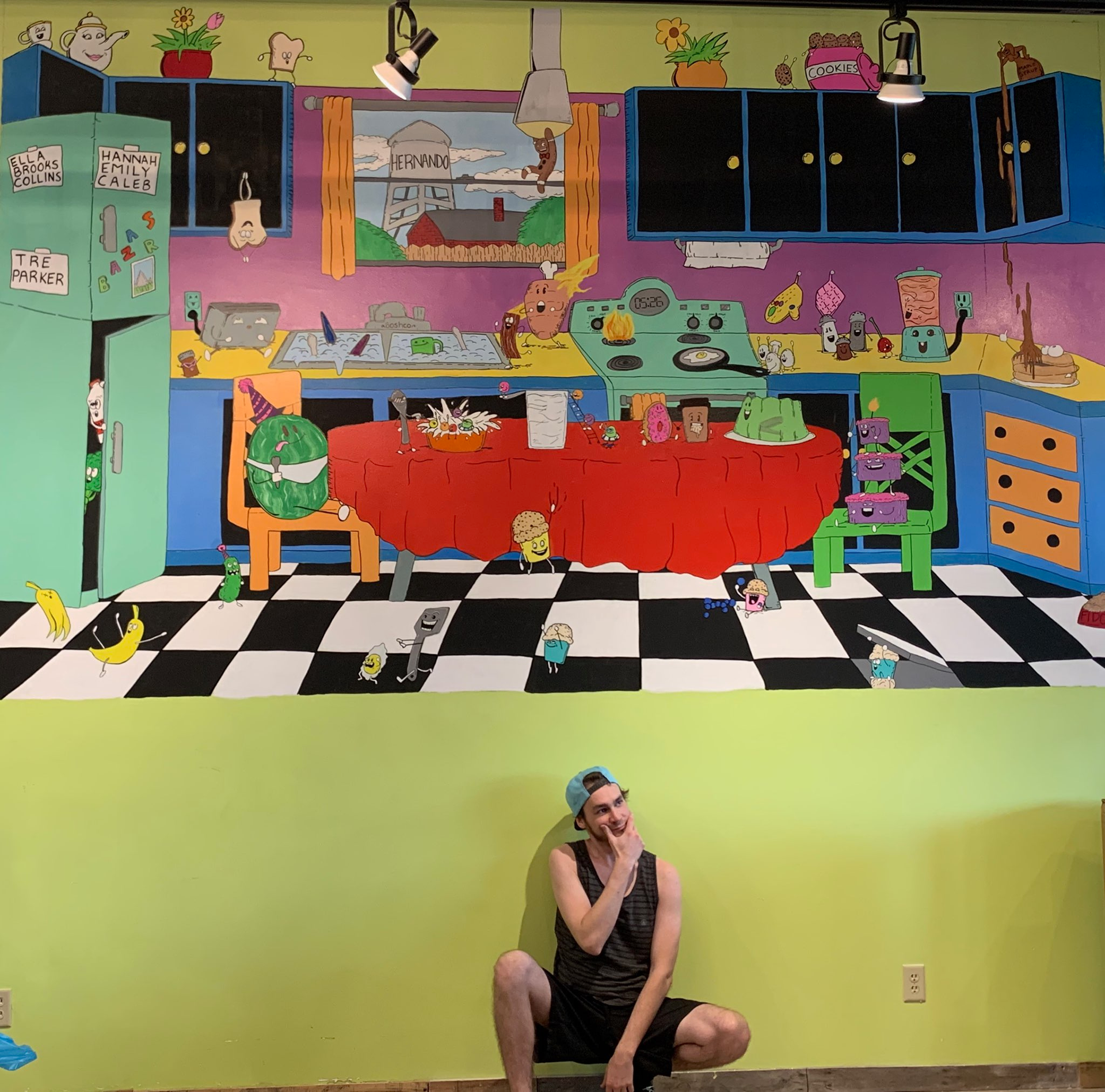 Restaurant Mural