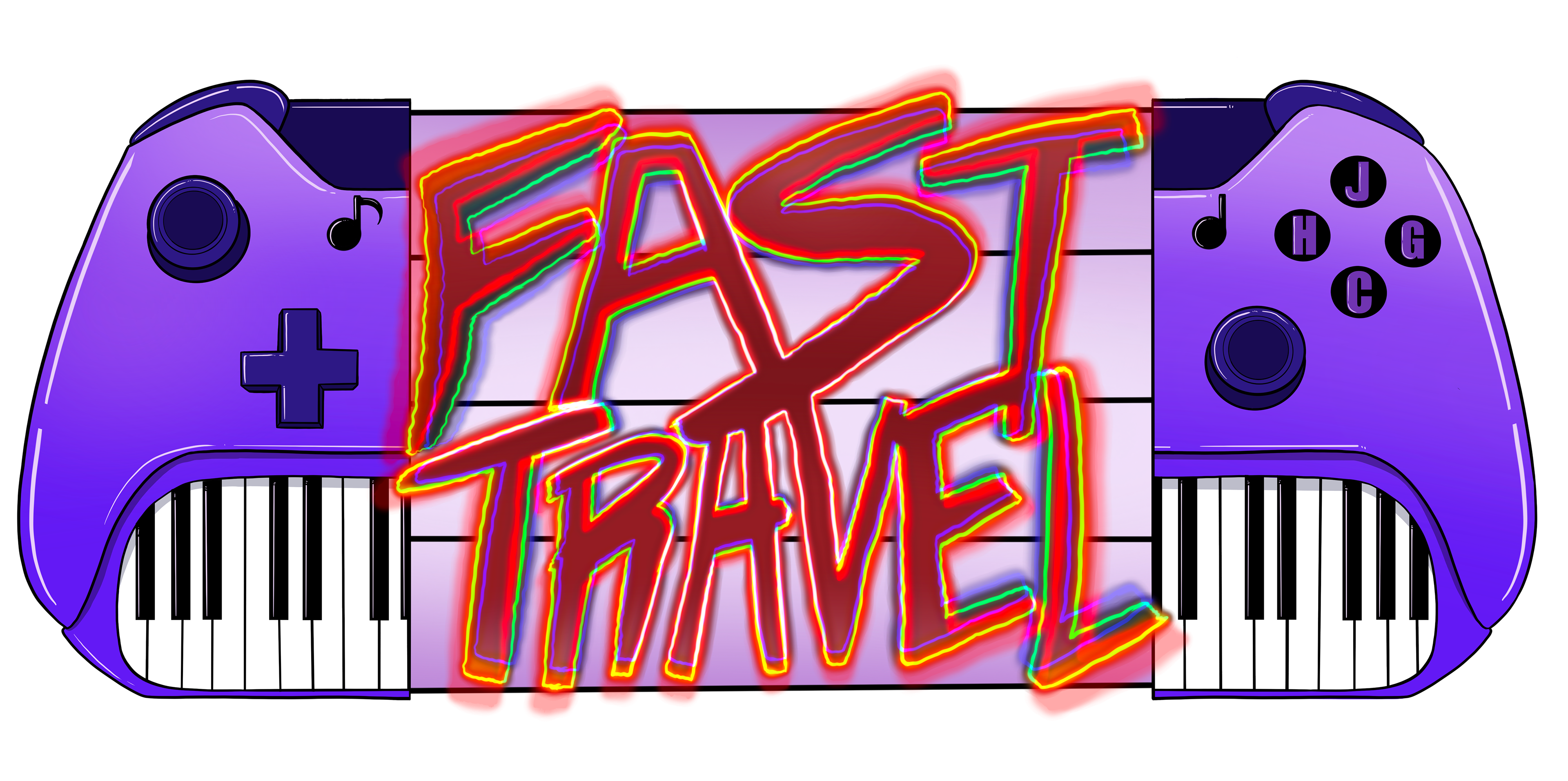 Fast Travel (Band Logo)