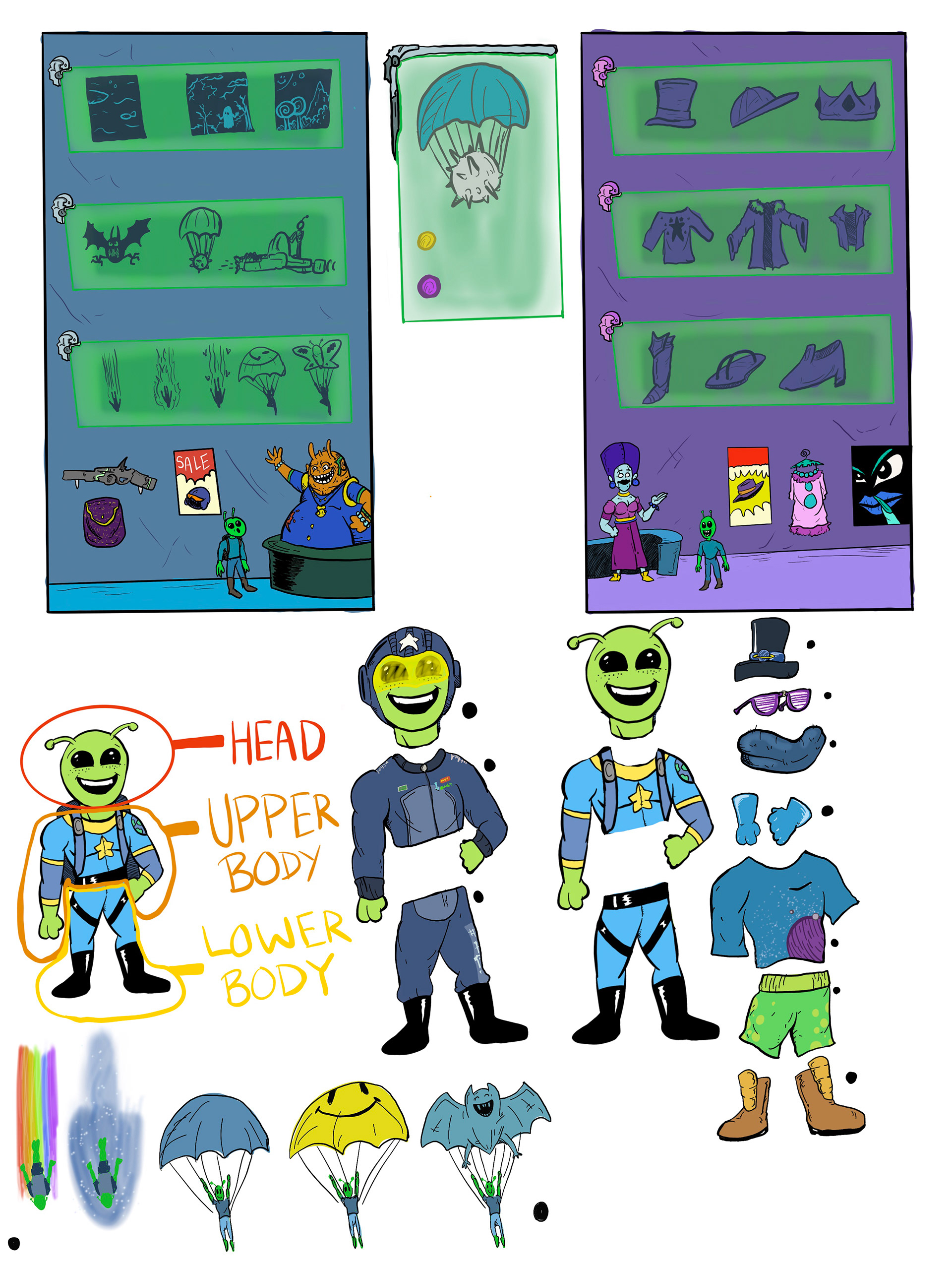MOBILE GAME CONCEPT ART