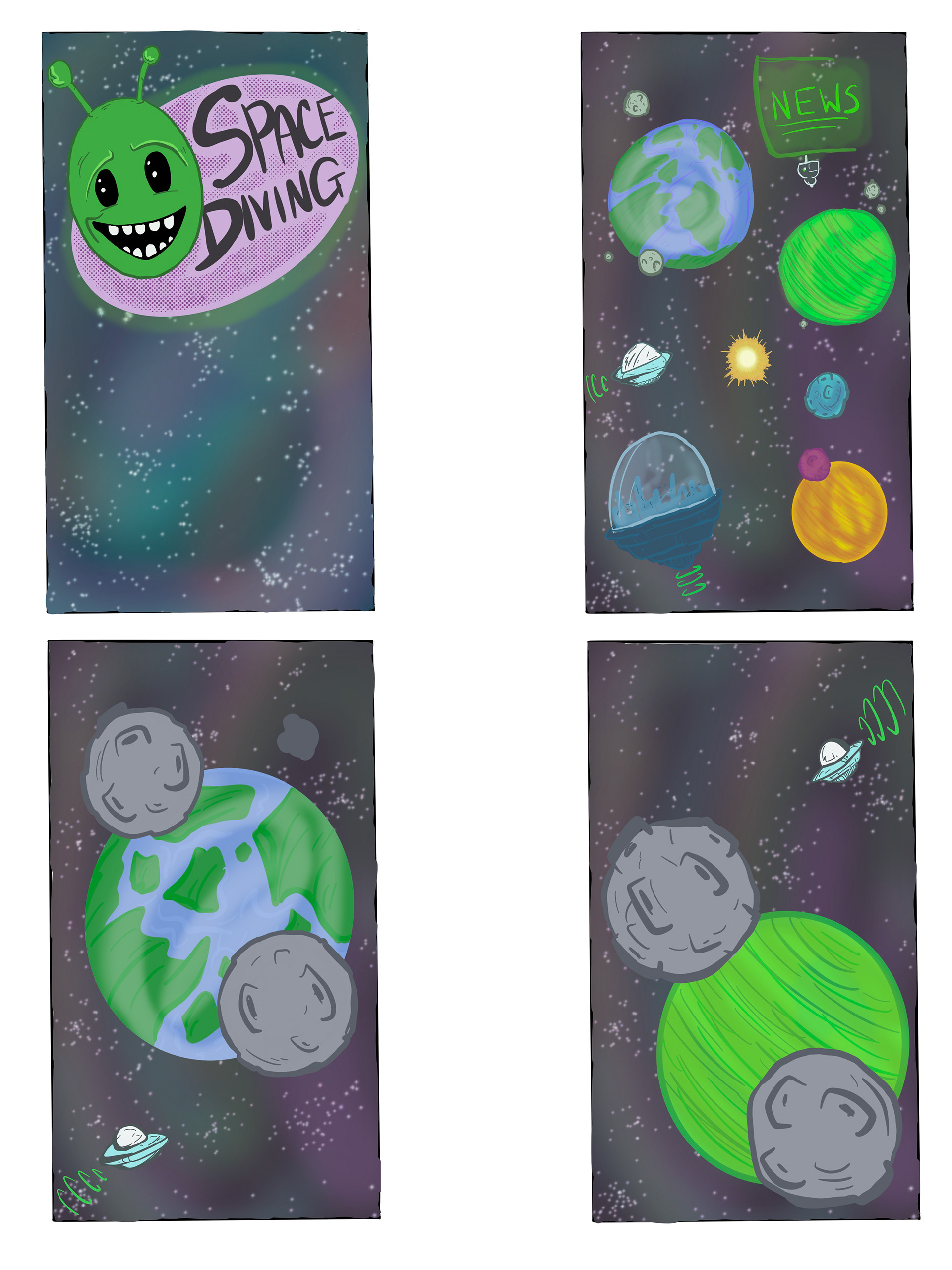 MOBILE GAME CONCEPT ART
