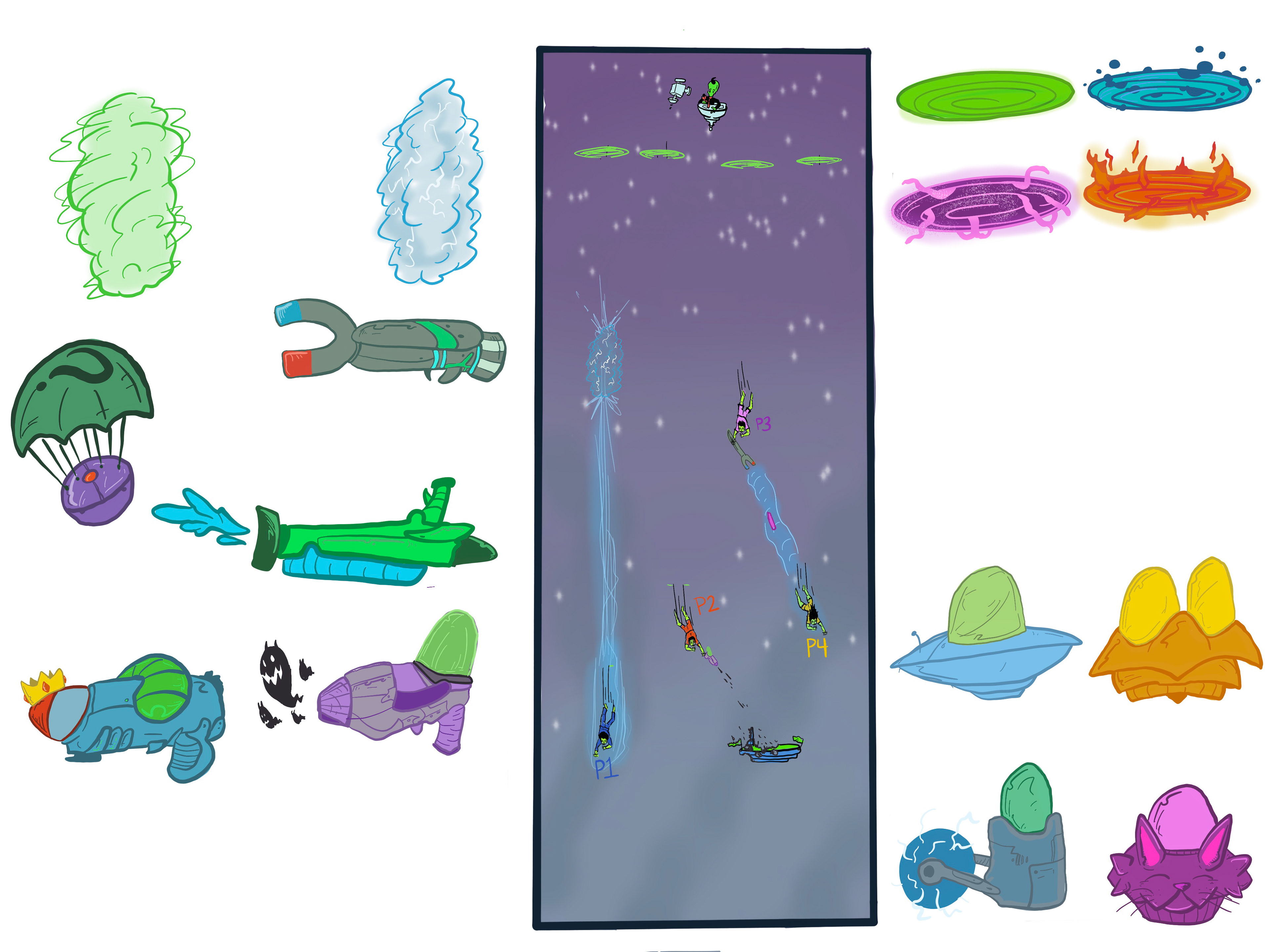 MOBILE GAME CONCEPT ART