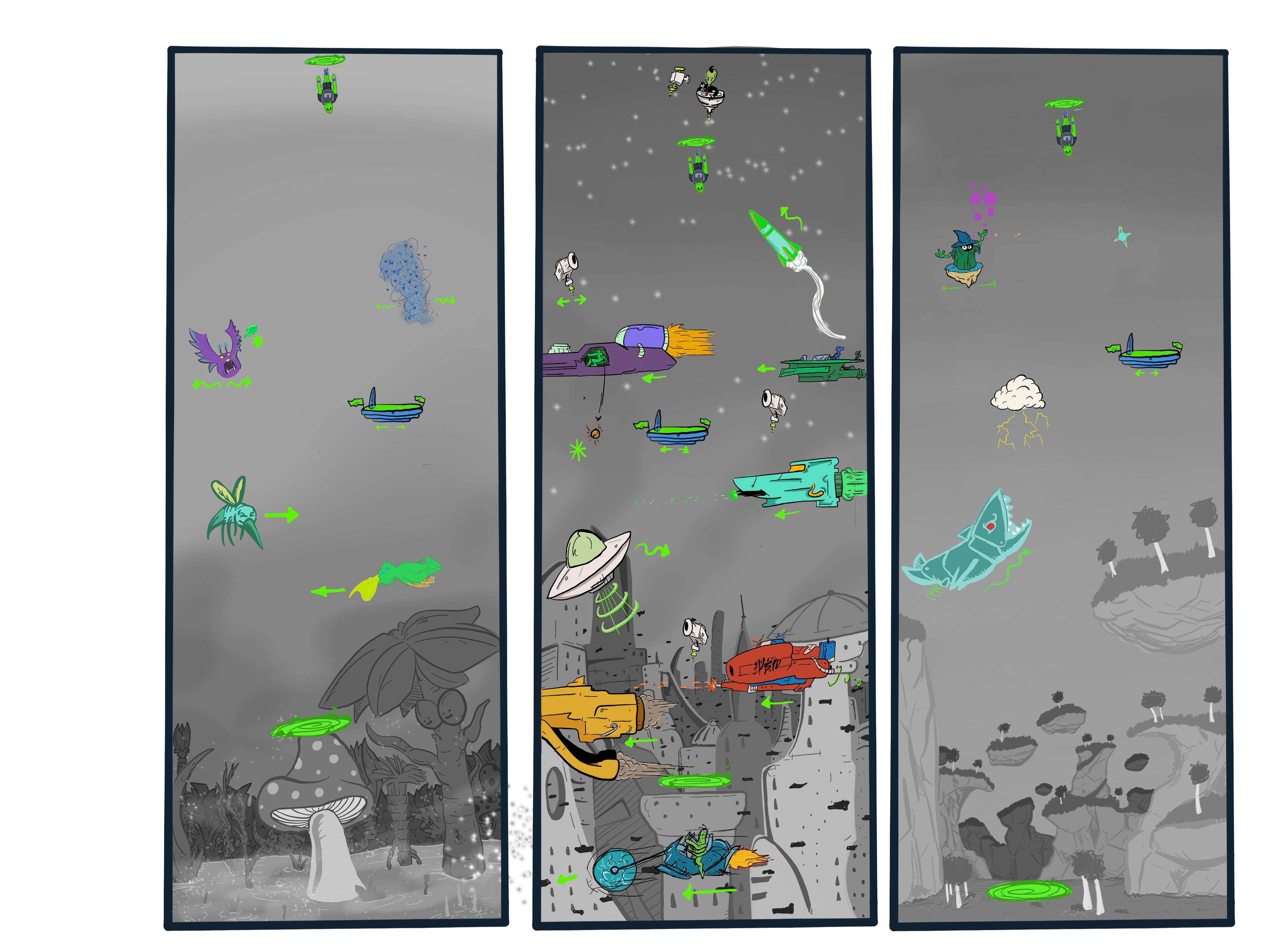 MOBILE GAME CONCEPT ART