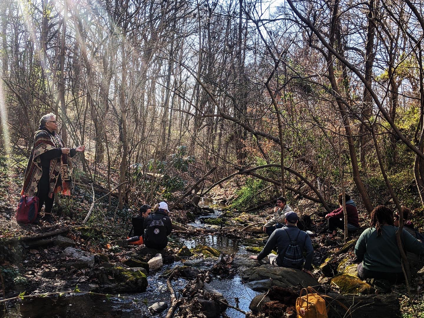 Creek Drinking is taking sips with our ears.