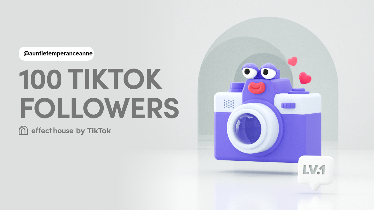 100 TIKTok followers