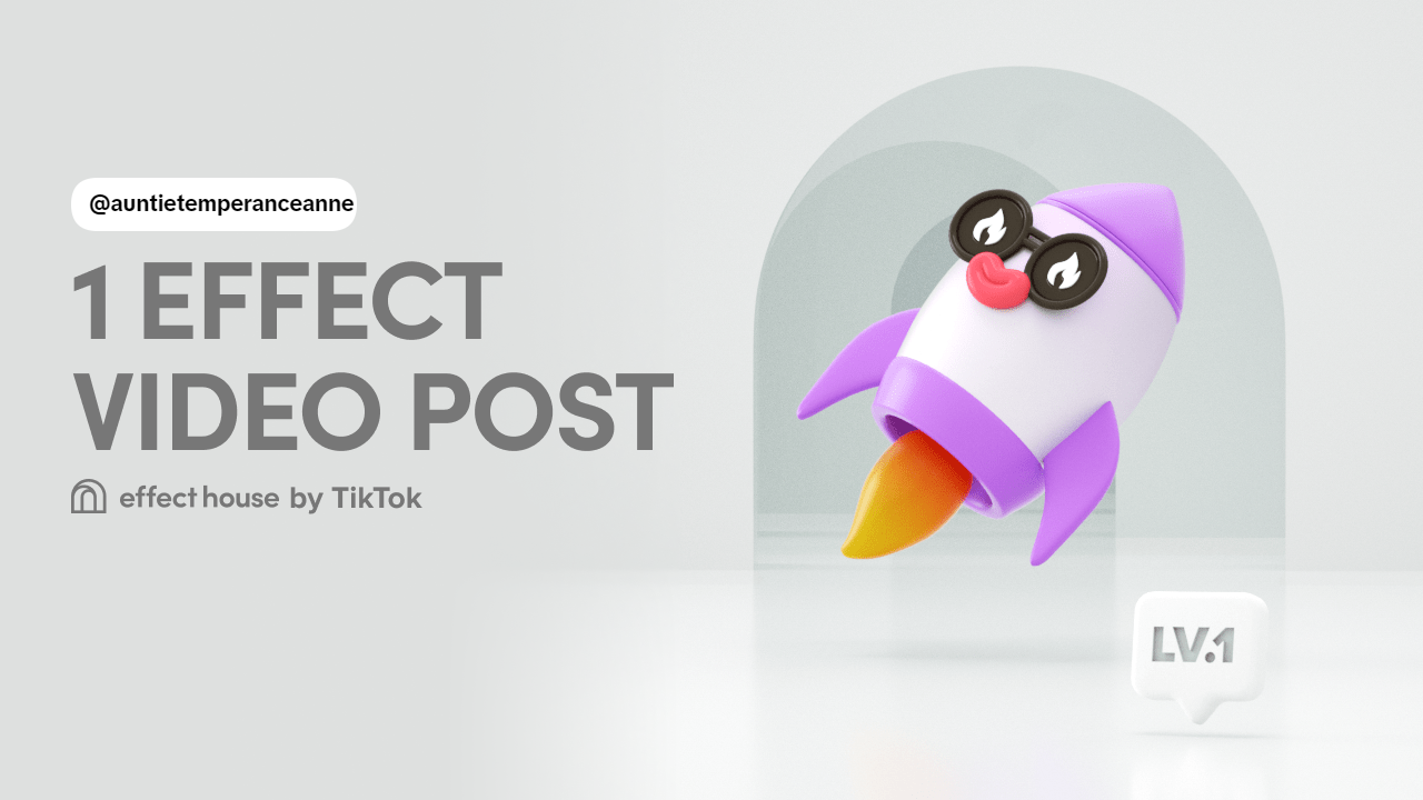 1 Effect video post