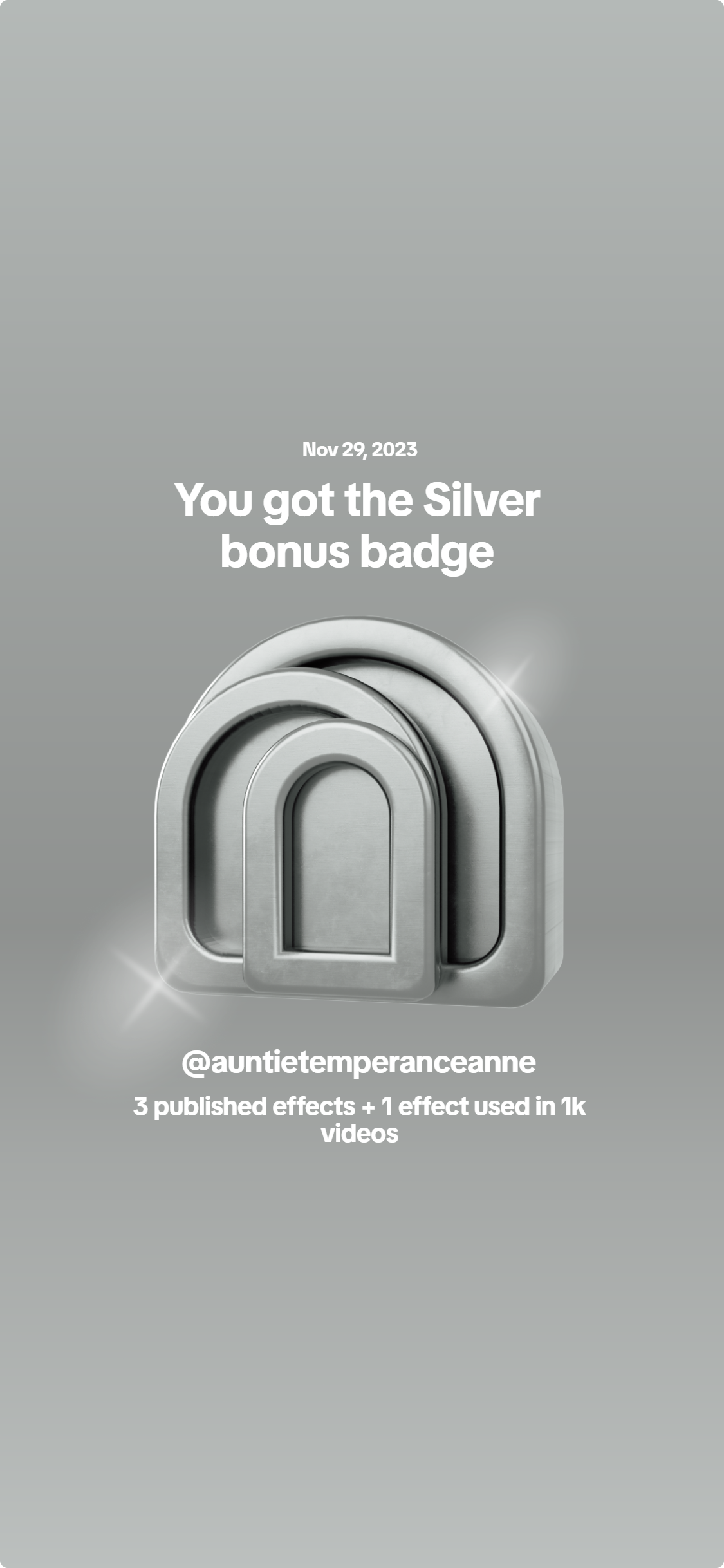 Silver Badge