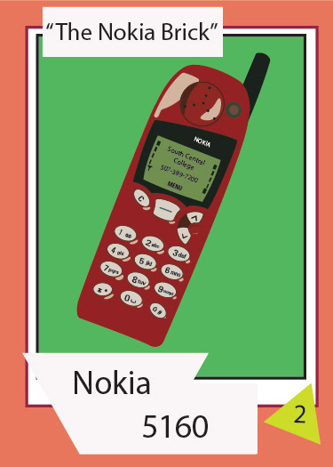 Front Nokia trading card
